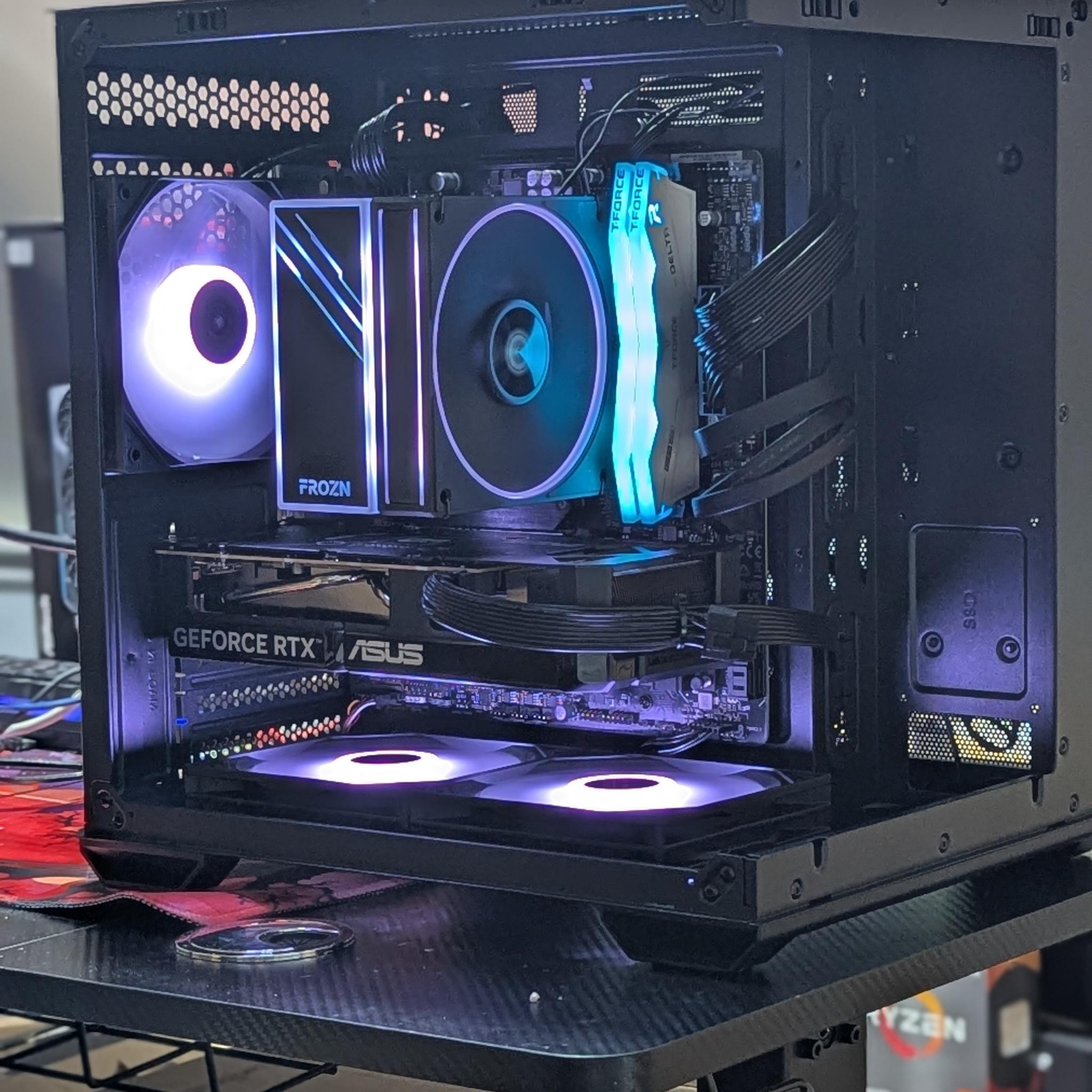 Gaming PC|AMD Ryzen 5 7600| NVIDIA RTX 5060|1 TB NVME SSD M.2|16 GB DDR5 6000|Windows 11 Home Active