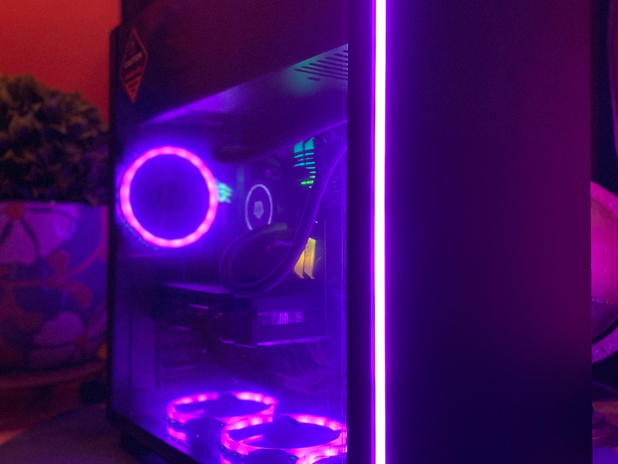 (Liquid💦Cooled)| Ryzen 5 6-Core AMD| RX6600| 16GB XLR8 DDR4 RGB RAM| 500GB NVMe SSD| Windows 11