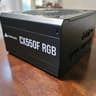 Corsair CX550F 550W 80+ Bronze Certified Fully Modular ATX RGB Series Power Supply (Black)