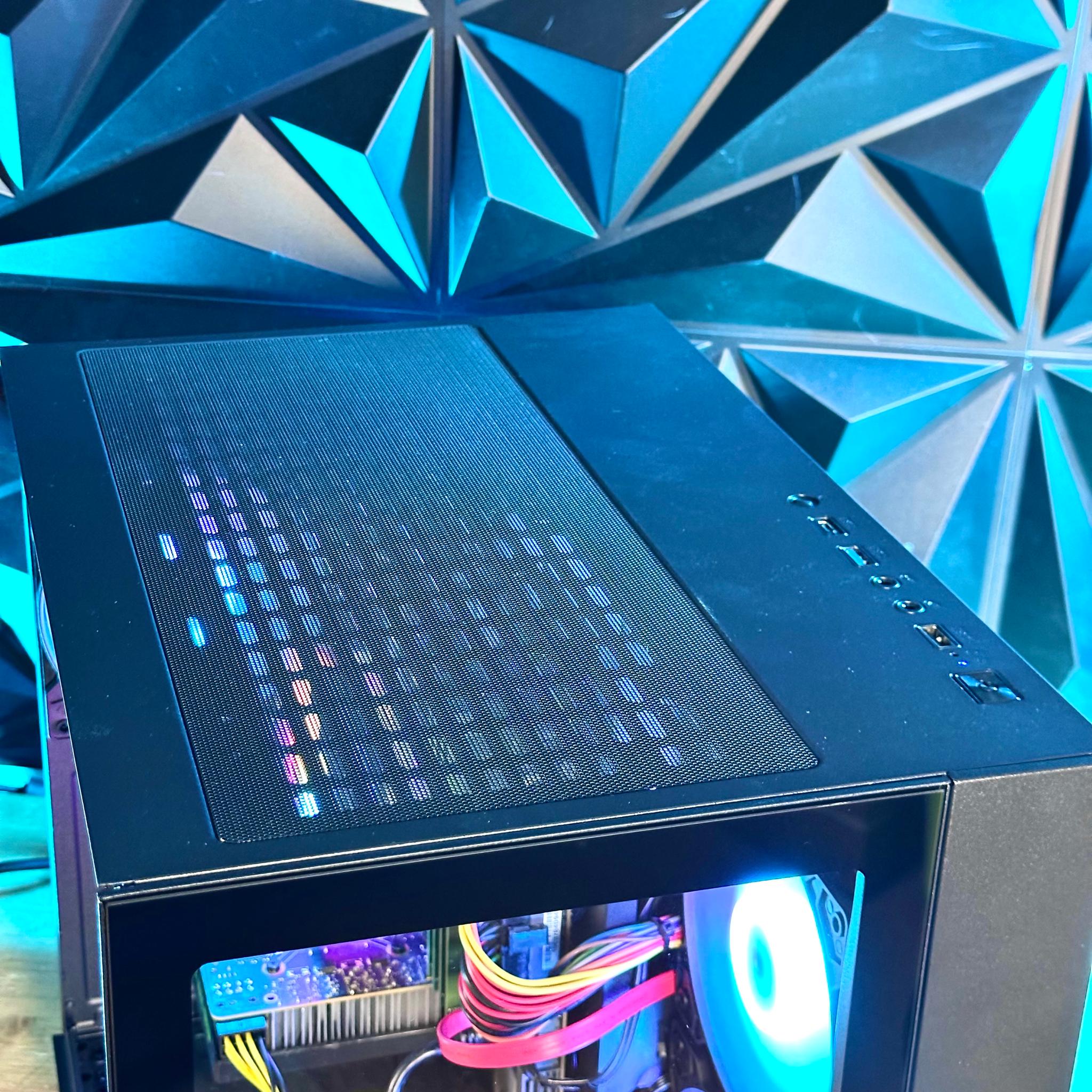 🔥 Ultimate Dual Tempered Glass Super Budget Gaming PC – Intel i5, 8GB RAM, 500GB, RGB Fans