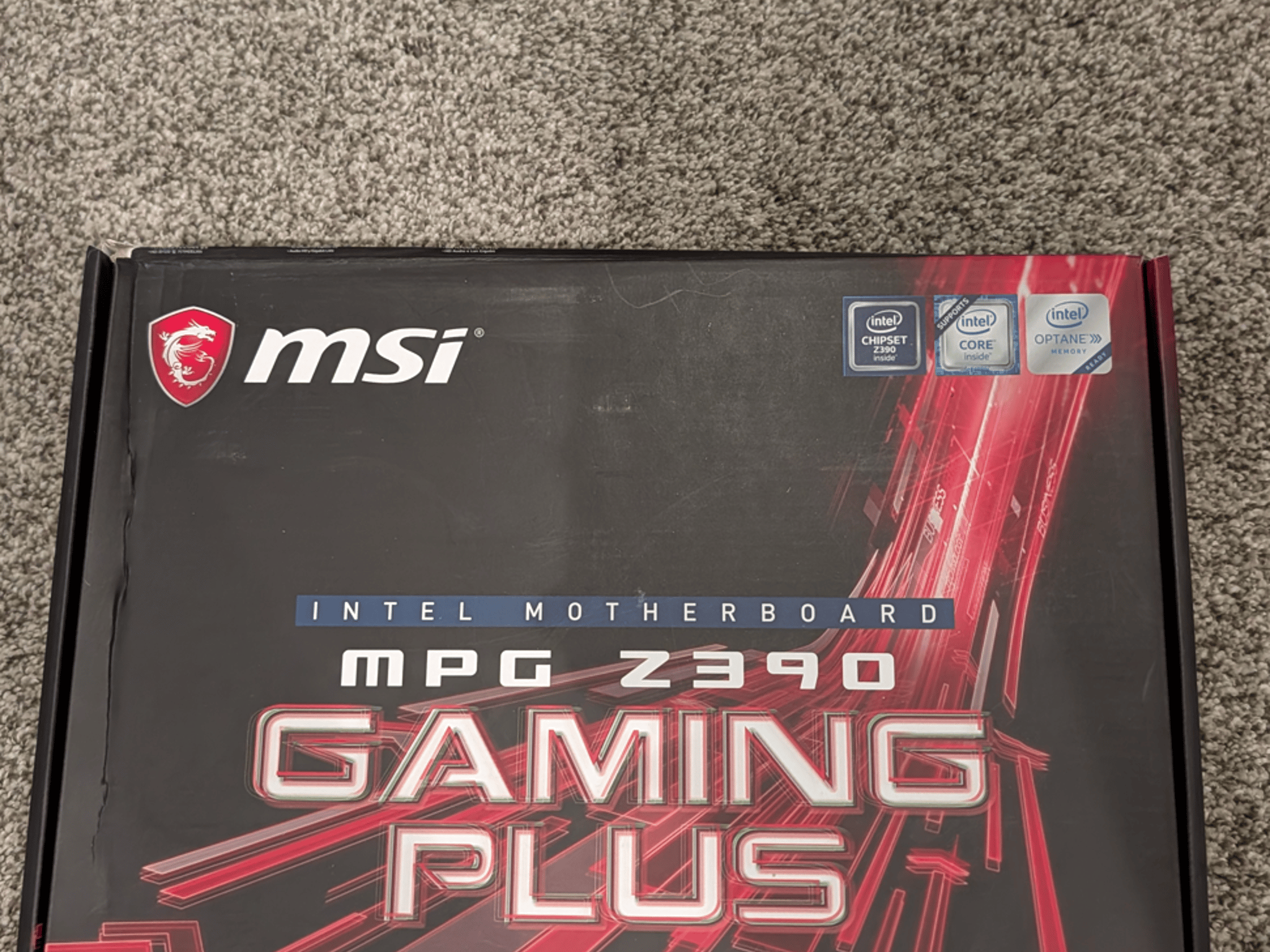 MSI MPG Z390 GAMING PLUS Motherboard LGA 1151 + Intel Pentium Gold G5420 CPU Combo