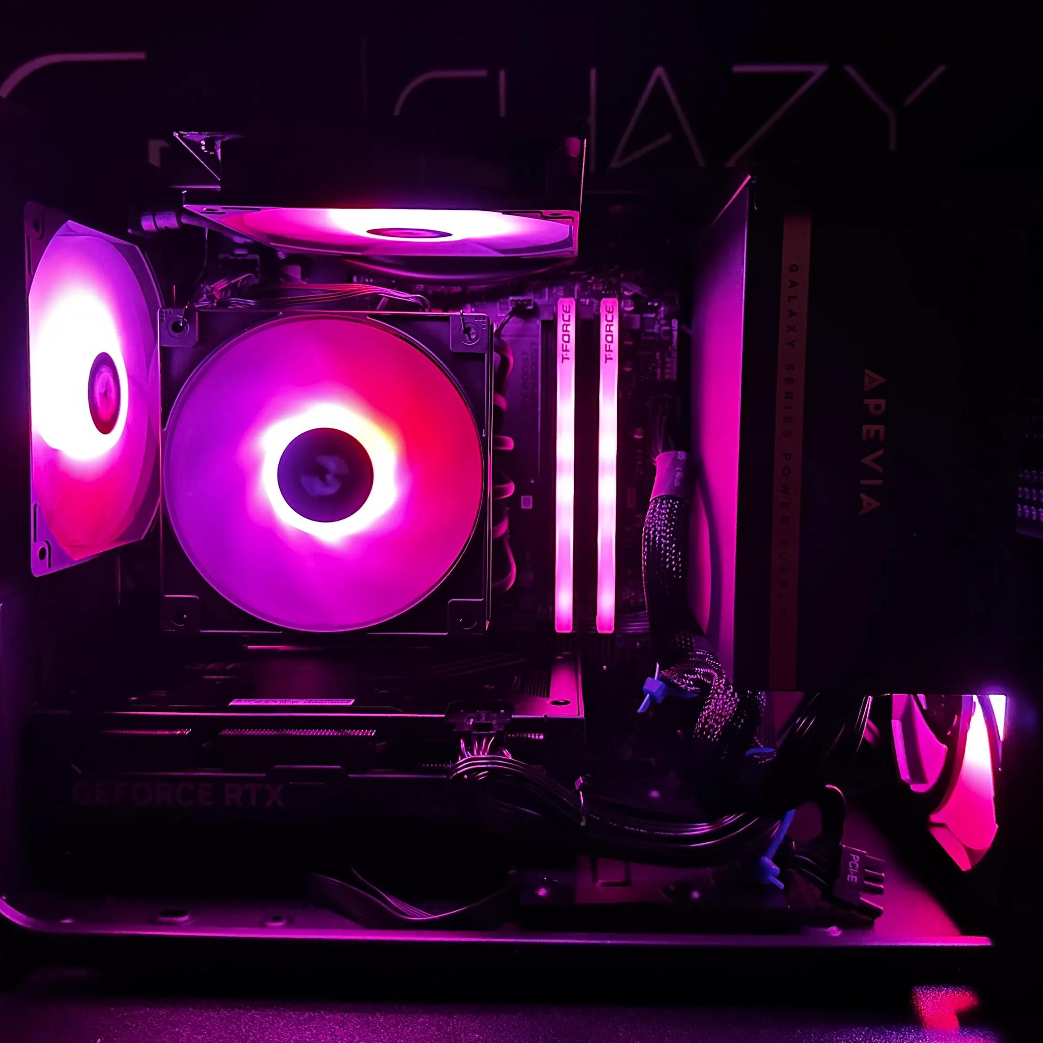 Custom Mini PC Build (Ryzen 5 7600X, 32GB RAM, 1 TB SSD, RTX 4060 Ti 16GB)