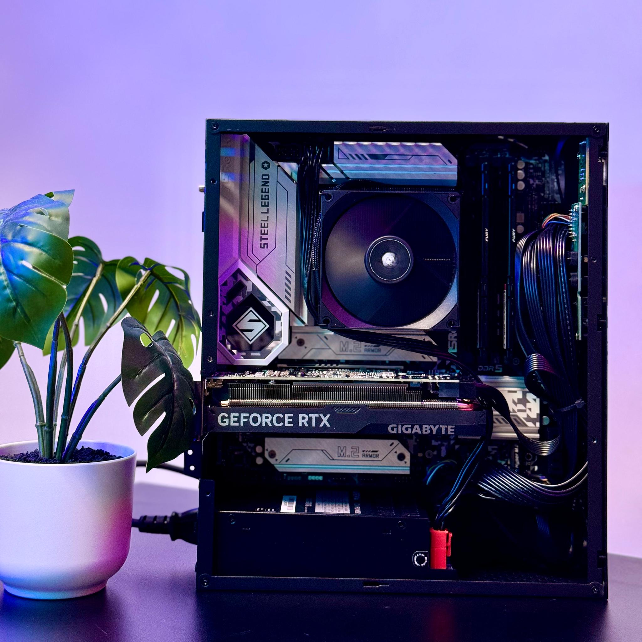 Small Form Factor (SFF) Build | RTX 4060 OC- i5 12400F- 1TB SSD- 16GB DDR5 RAM- WiFi- WinPro11