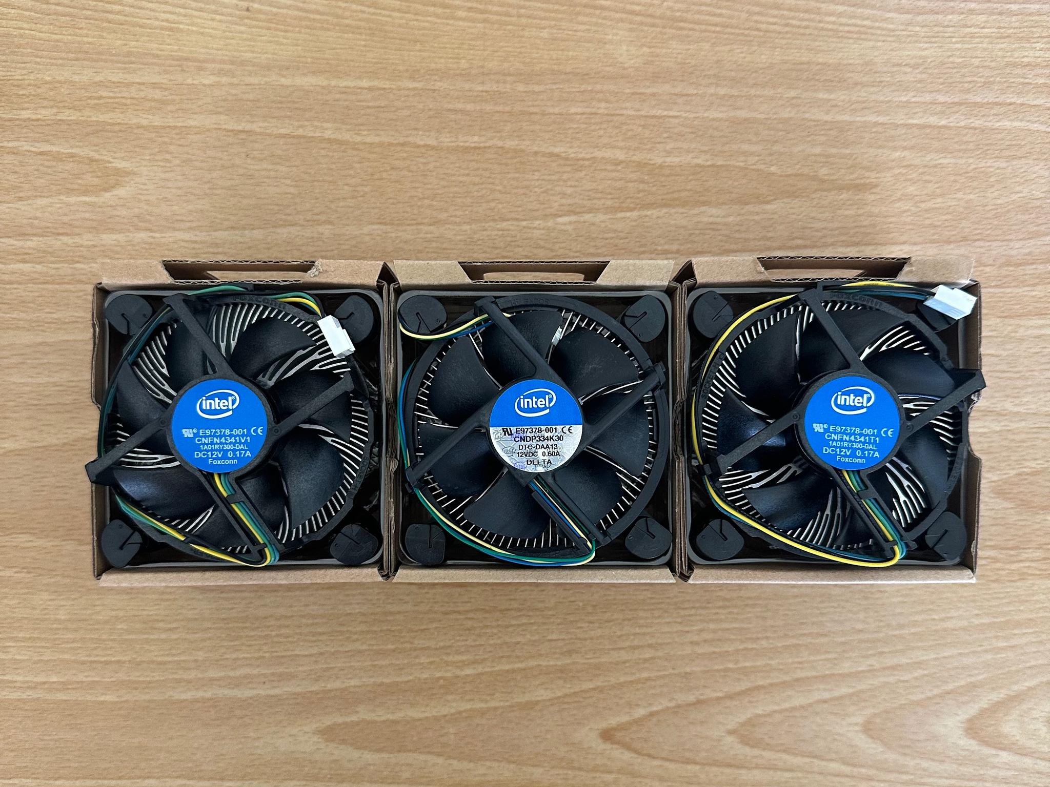 Intel Core Series Stock Coolers
