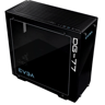 NEW EVGA DG-77 Matte Black Mid-Tower Gaming Case, Tempered Glass, Vertical GPU Mount, RGB, & K-Boost