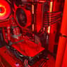 Red Gaming PC (GTX 1660 Super + AMD Ryzen 7 2700X + 16GB DDR4 + HDD + SSD)