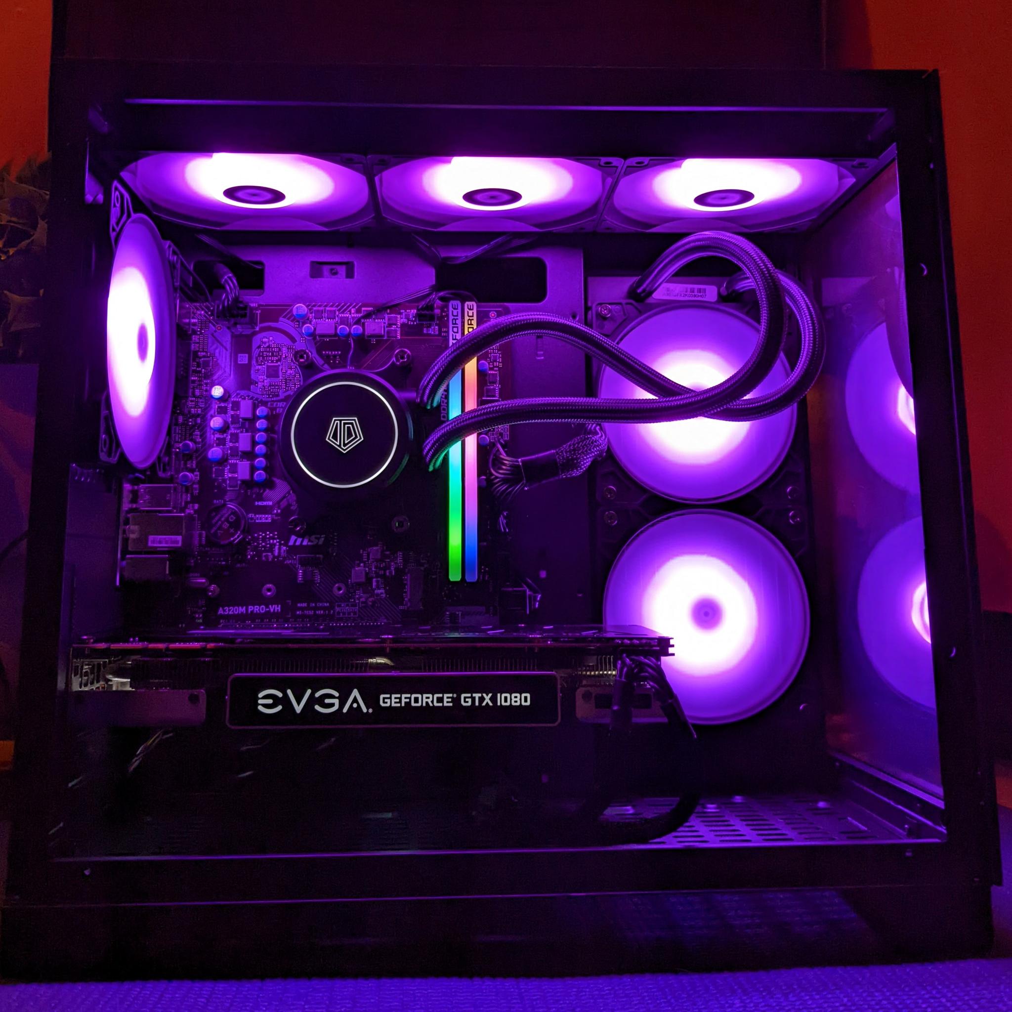 Shinjuku II⚡️| GTX 1080 8GB| Ryzen 5| 16GB TFORCE RGB DDR4| 1TB SSD| Windows 11 Pro