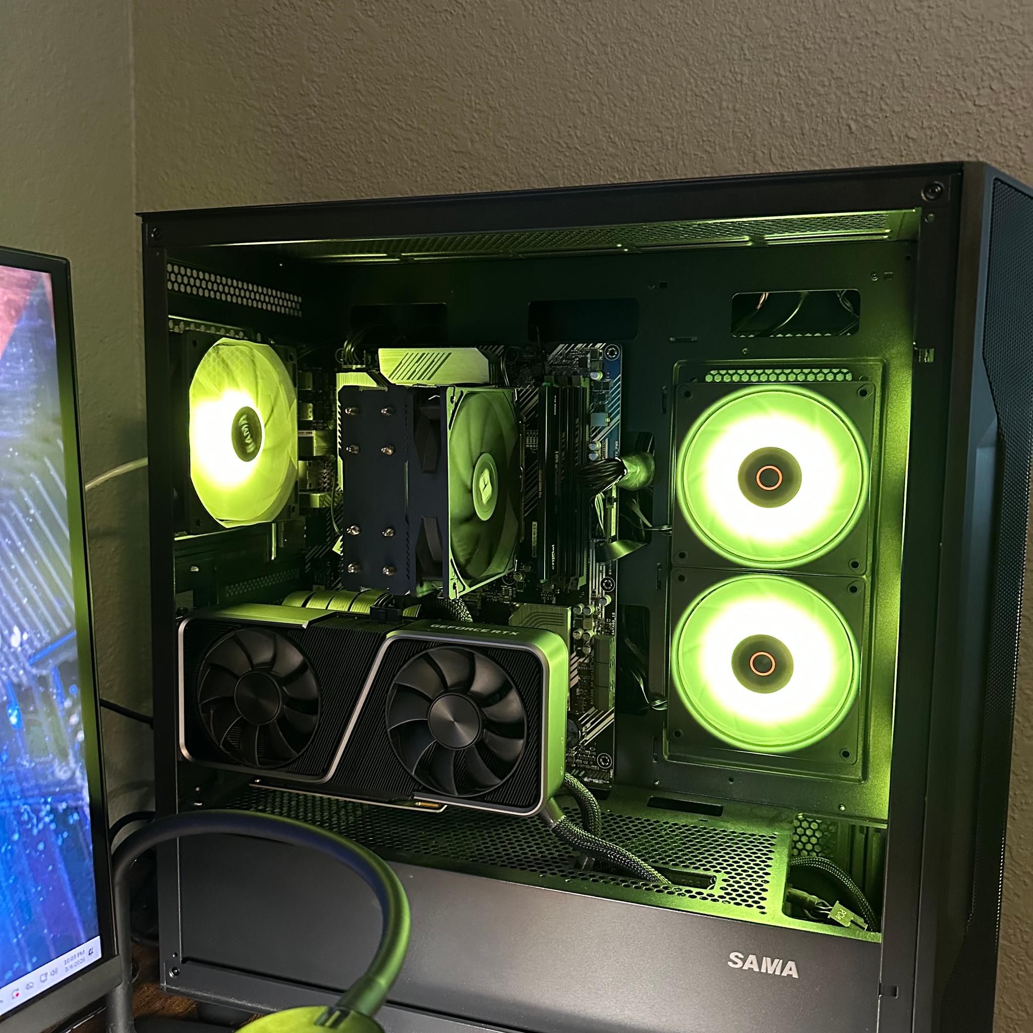 Very Nice Gaming Pc with Ryzen 7 and Rtx 3070 Founders Edition