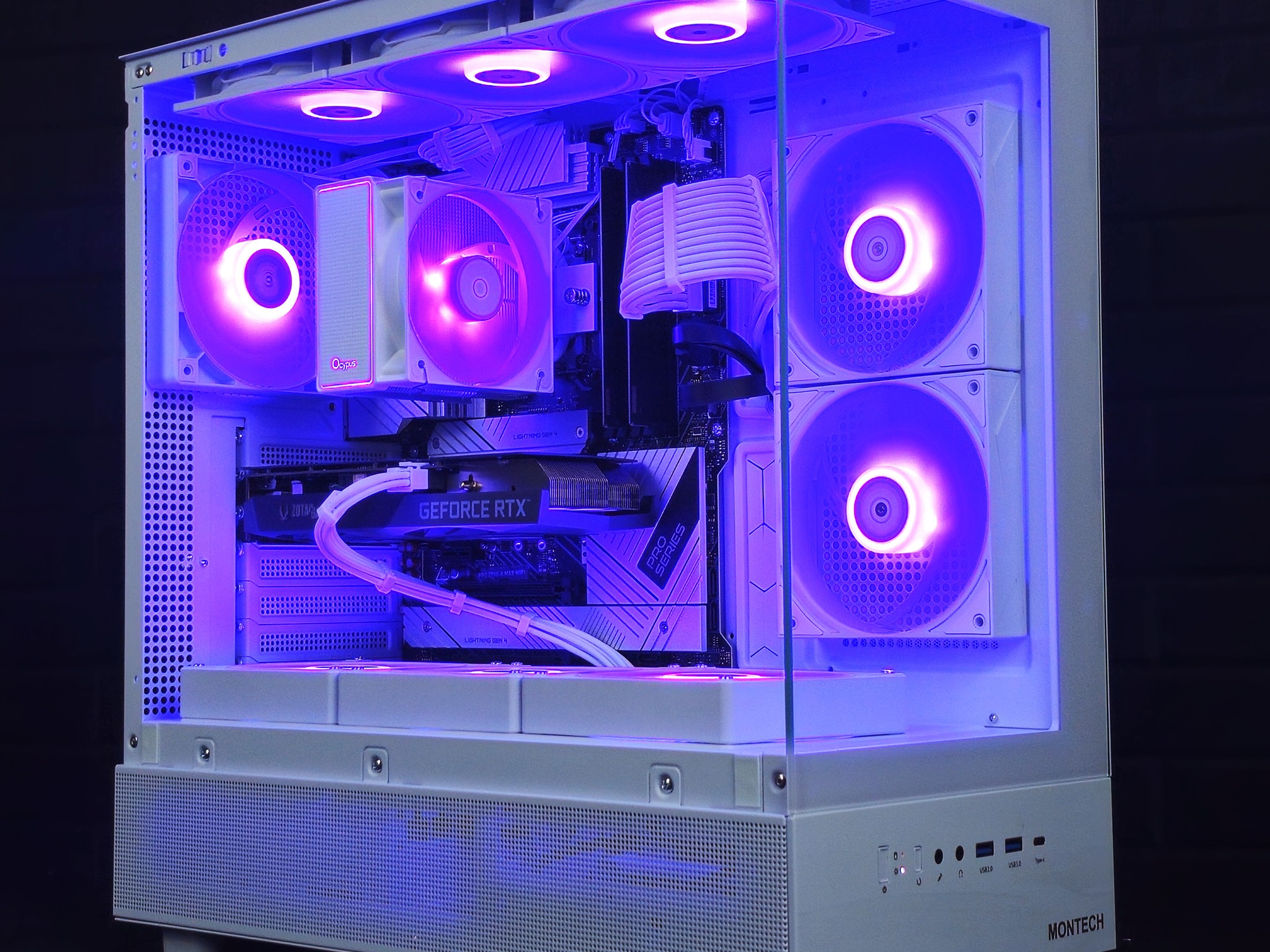 🎄Nvidia 3060 12GB • i5 14400F • 16GB DDR5 • 1TB SSD • WiFi + BT • Plug n' Play White Gaming PC