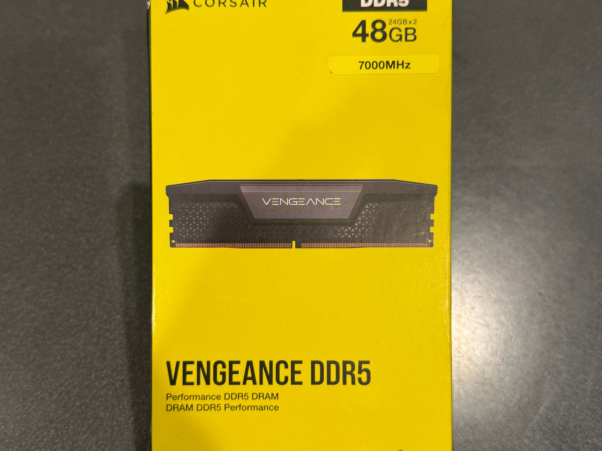 NEW 48GB 7000MHz Corsair Vengeance (2x24GB) DDR5 RAM
