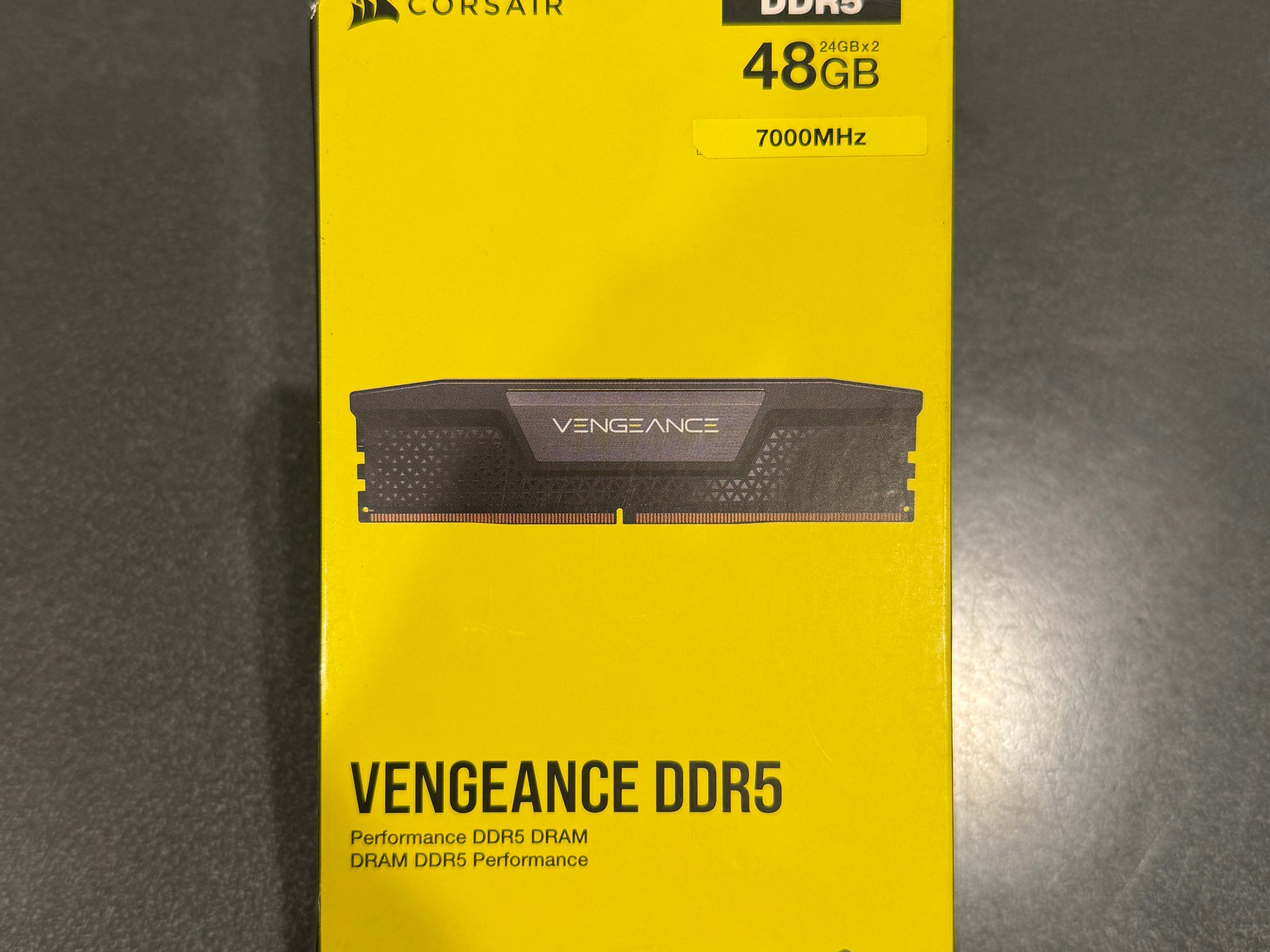 NEW 48GB 7000MHz Corsair Vengeance (2x24GB) DDR5 RAM