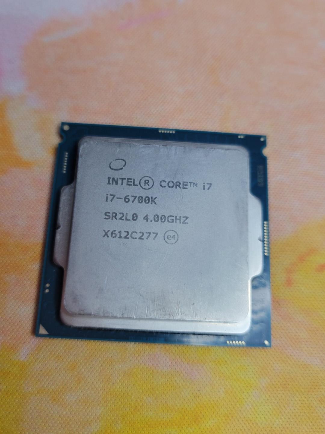 Intel Core i7 6700k clean tested Good
