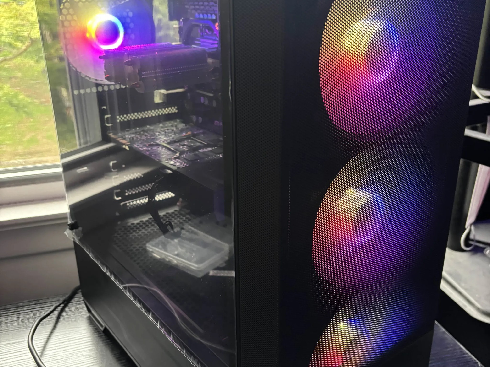 GAMING PC i5 16GB NVIDIA GTX 760 RGB Lighting RGB Fans Computer