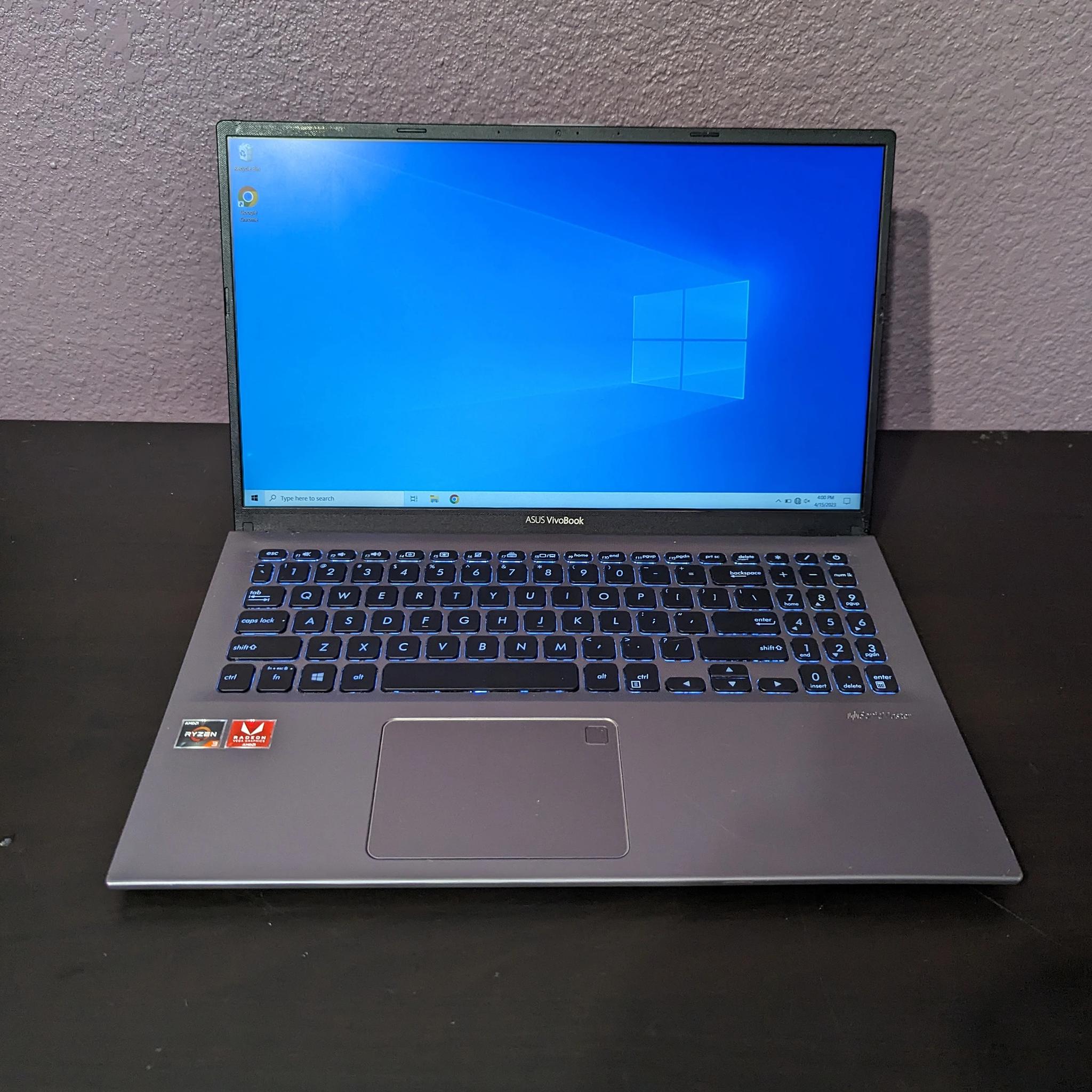 Asus VivoBook 15" Laptop | Ryzen 3, 8GB, 256GB SSD