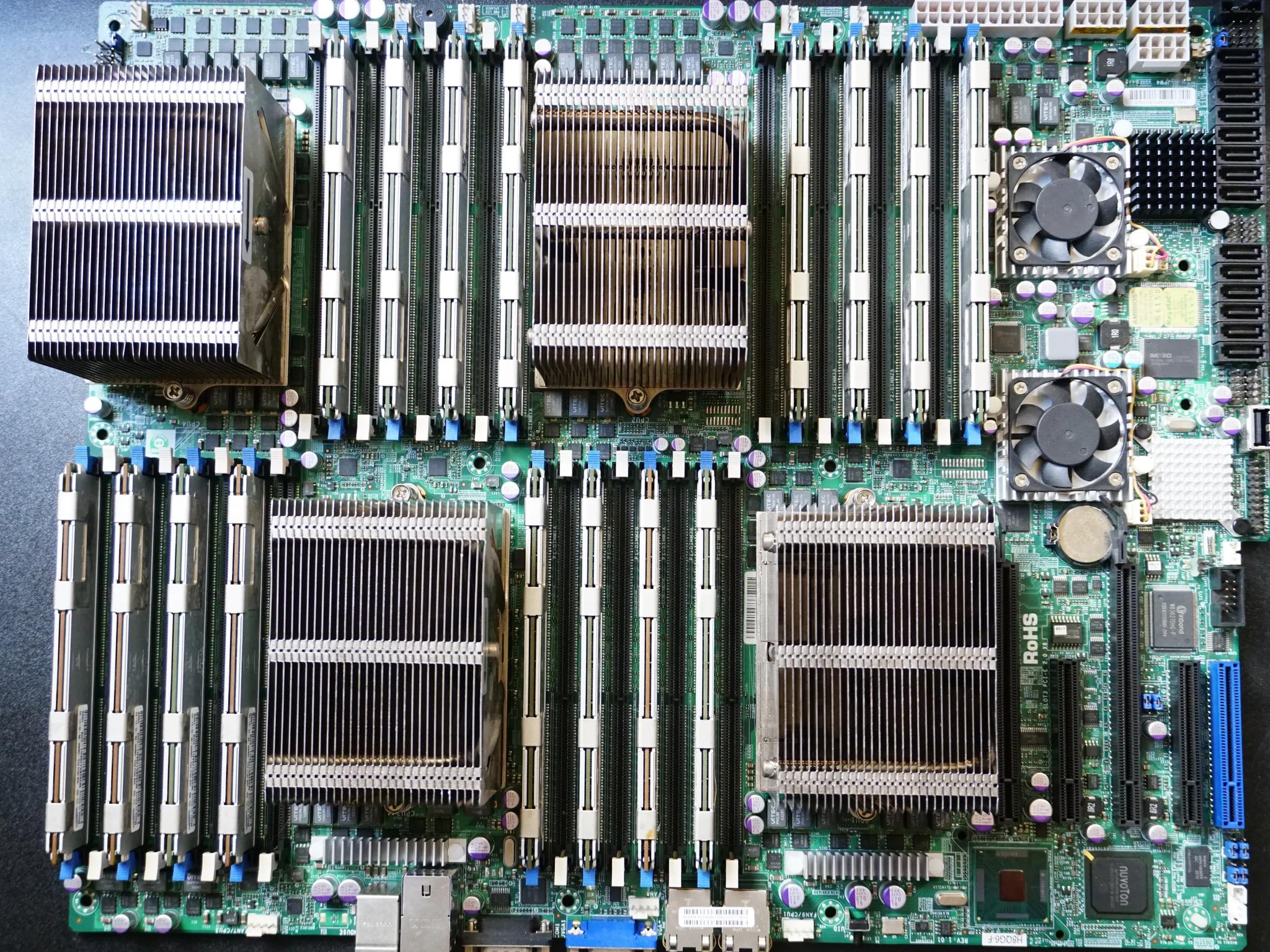 Supermicro H8QG6-F | x4 Opteron | 64GB RAM