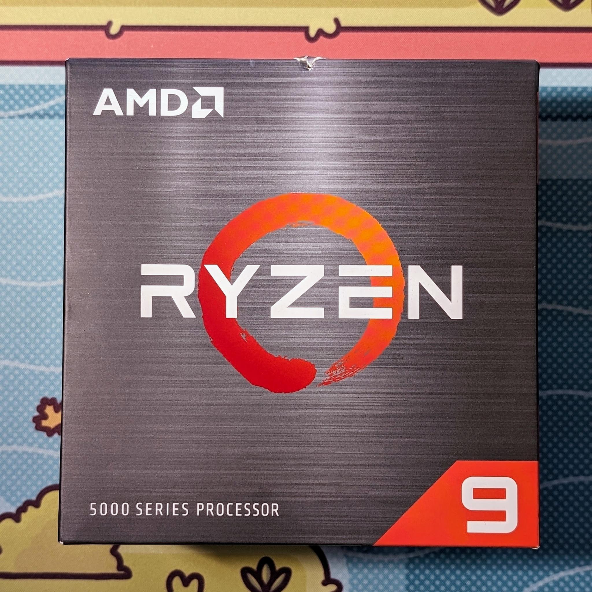 AMD Ryzen 9 5900X Desktop AM4 CPU Processor (4.8GHz, 12 Cores 24 Threads)