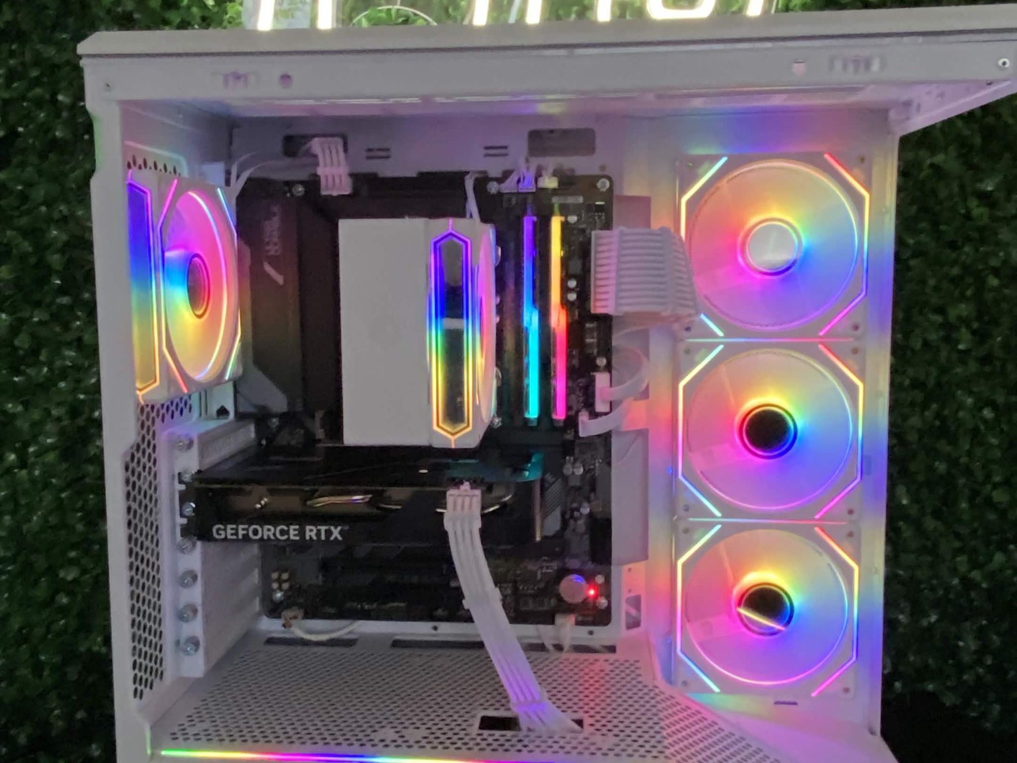 🤍 WHITE RGB GAMING PC | i5-13600KF + RTX 4060 | 16GB RAM | 1TB NVMe SSD