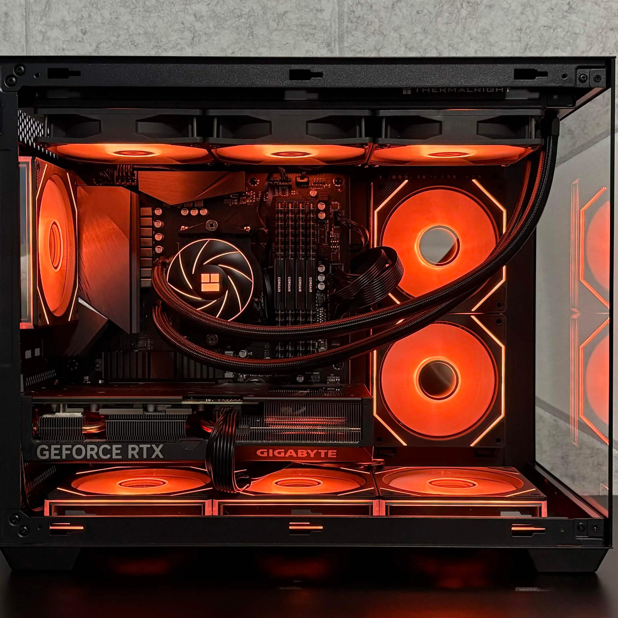 🧡🖤 RTX 4070 SUPER | Ryzen 9 5900x 🖤🧡| 32GB DDR4 | 1TB SSD | 2.5GBe | 1440p/4k Powerhouse Gaming PC