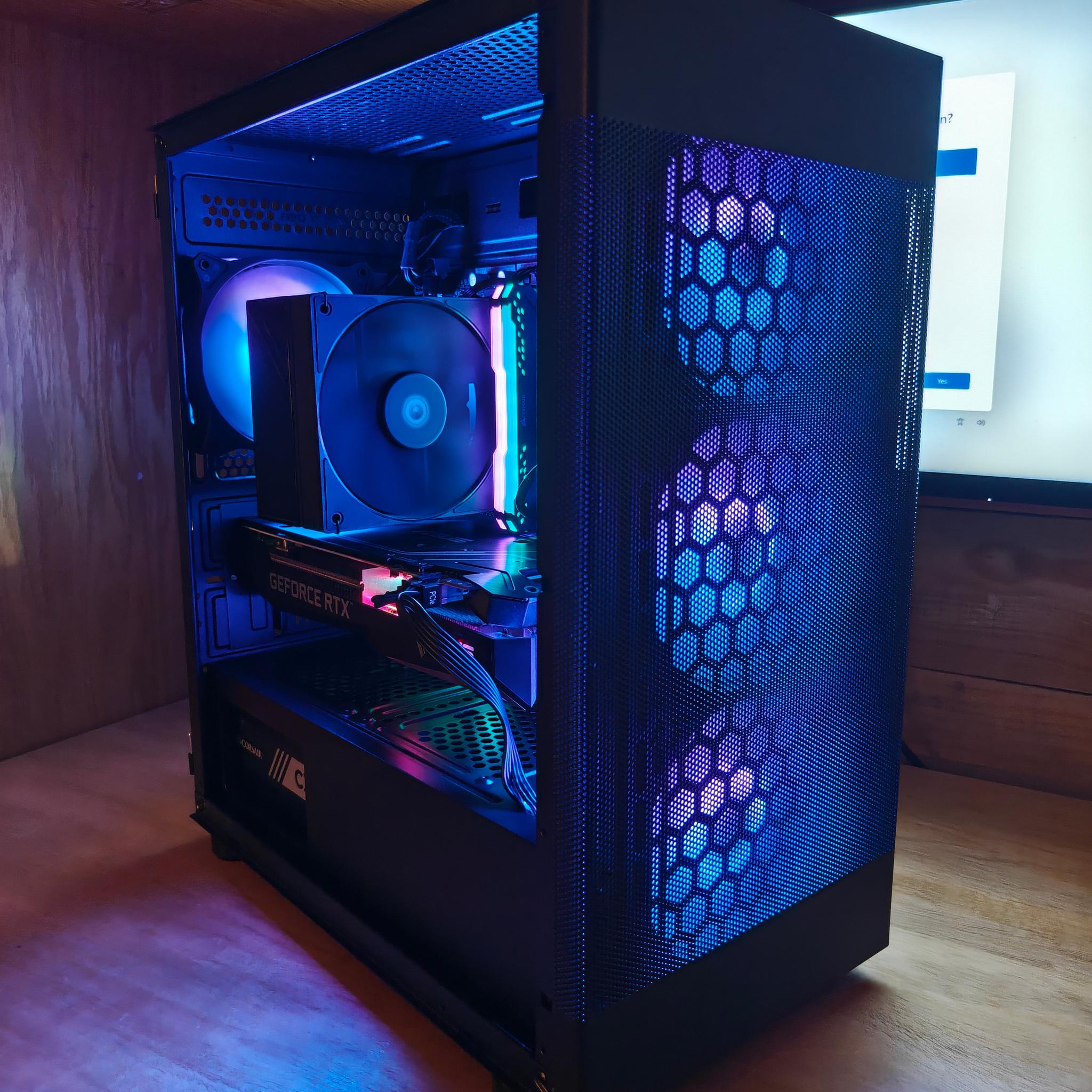 BEAST ARGB Gaming PC – Ryzen 7 5700X + RTX 3060 Ti – 32GB RAM – 1TB NVMe – 1080p/1440p High FPS