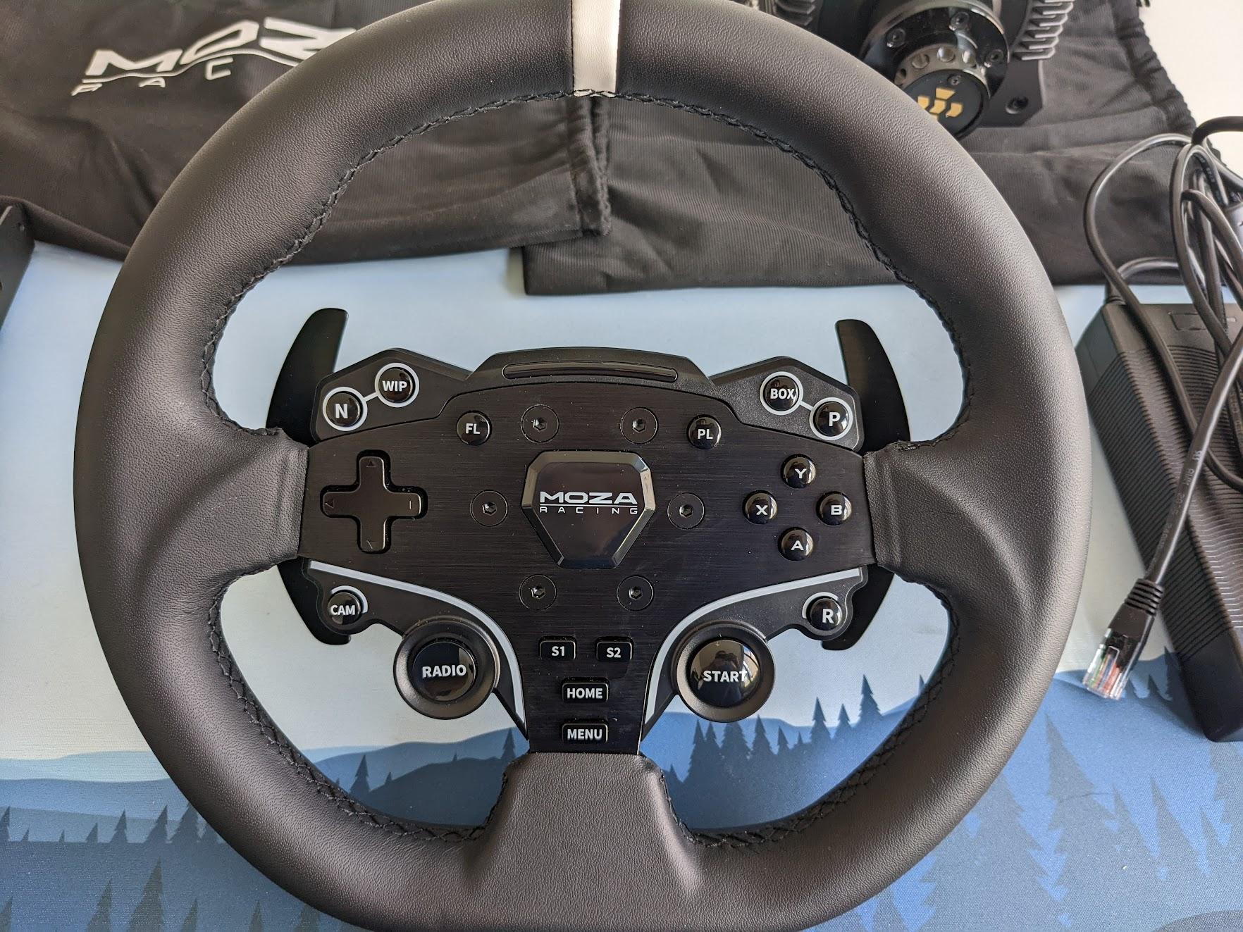 Moza R5 Bundle + SR-P Brake Performance Kit