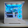 1440p All White Gaming PC - Ryzen 5 7500X3D - RX 9070XT - 4TB SSD