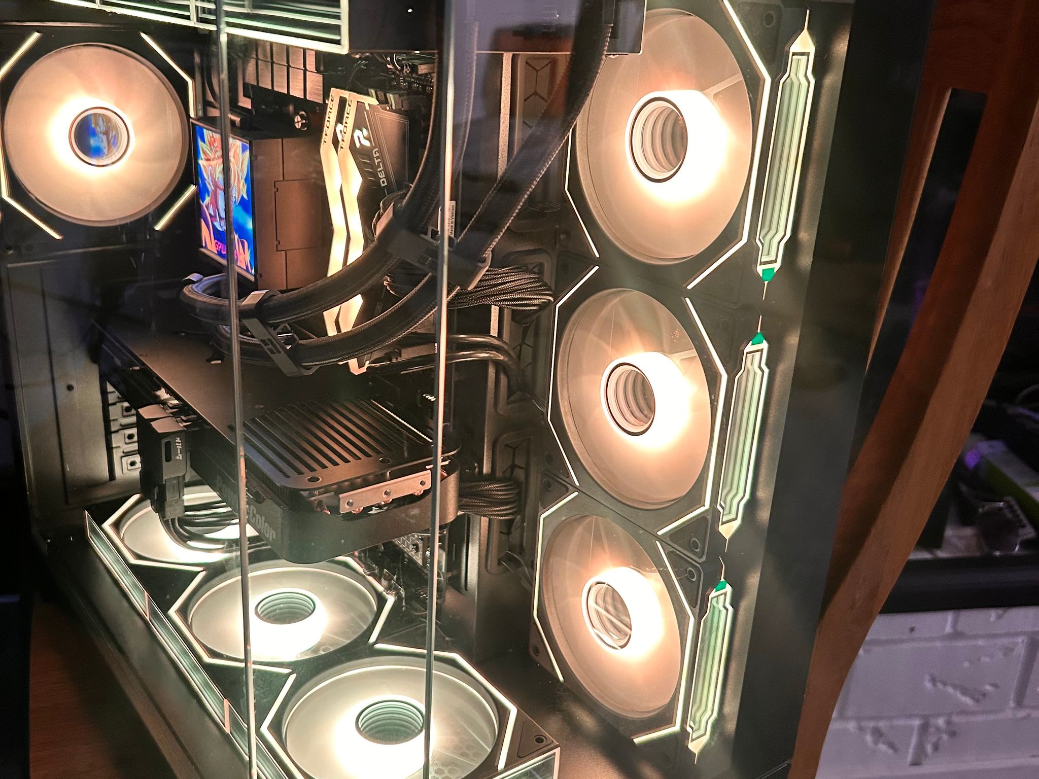 Custom RGB Gaming PC - Ryzen 7 9800x3d, Power Color Reaper Radeon RX 9070 XT, 16GB DDR5 RAM...