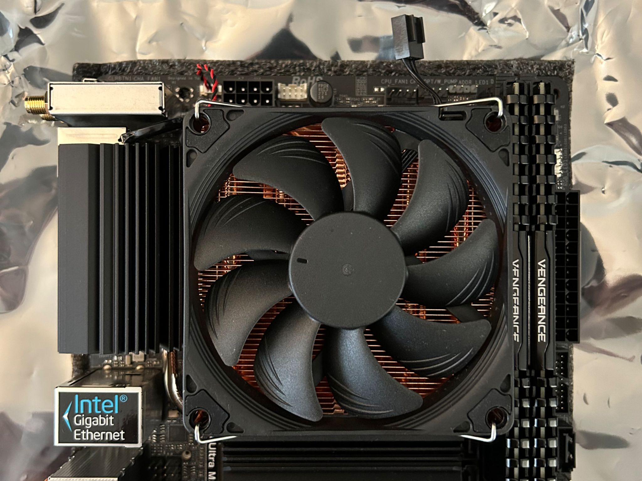 Mini ITX Bundle - Z390, i7 9700F, 32GB RAM, CryoRig C7 Cu Edition