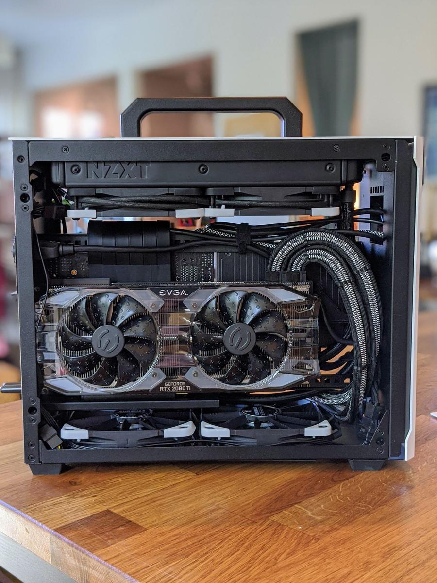 SFF Gaming PC — i9-9900KF + RTX 2080 Ti in Sliger SM570