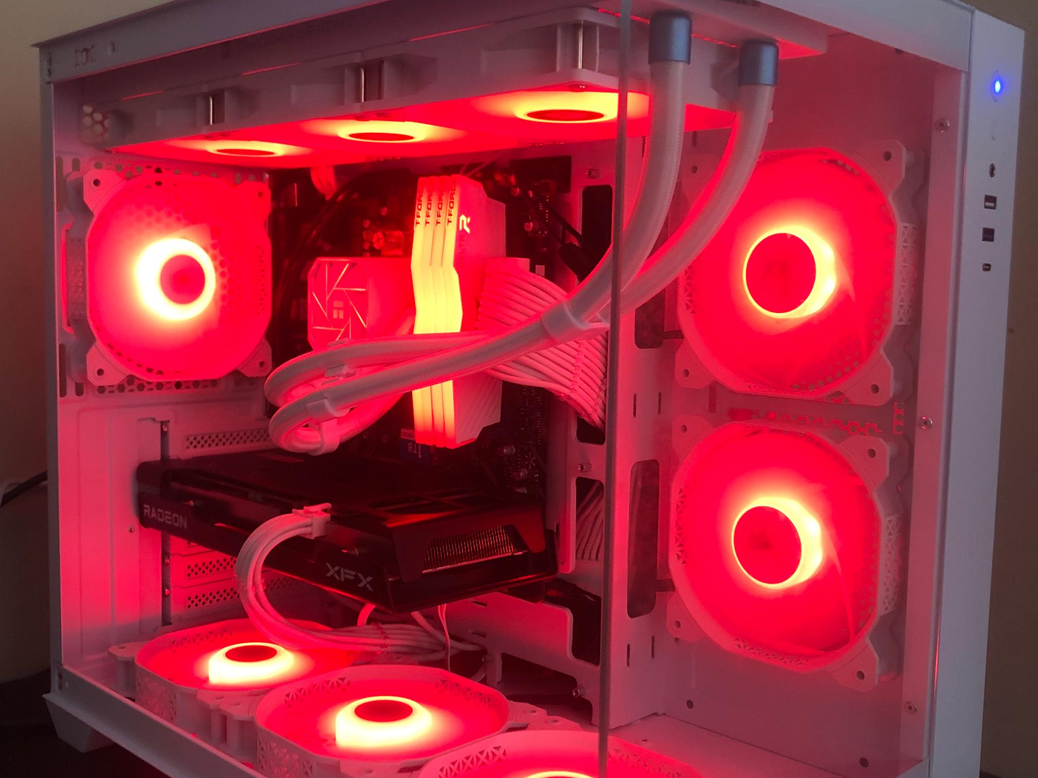 The pearly white 1440p gaming pc. with Ethernet/Wi-Fi/Bluetooth.