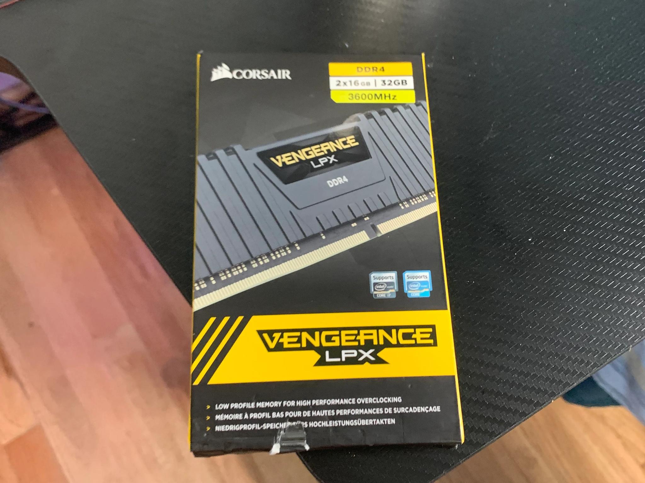 Corsair Vengeance DDR4 3600MHz CL18 RAM
