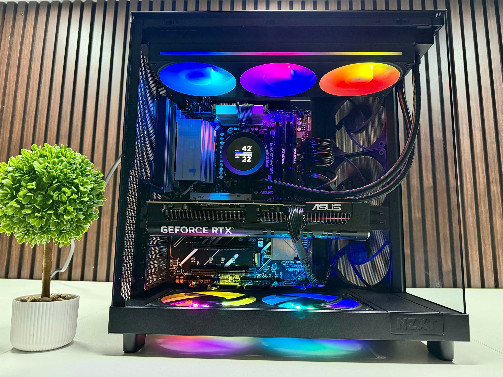 RTX 5070 | Ryzen 7600X3D | 32GB DDR5 | 1TB M.2 | 850 Watt Gold PSU Tier A | LCD AIO