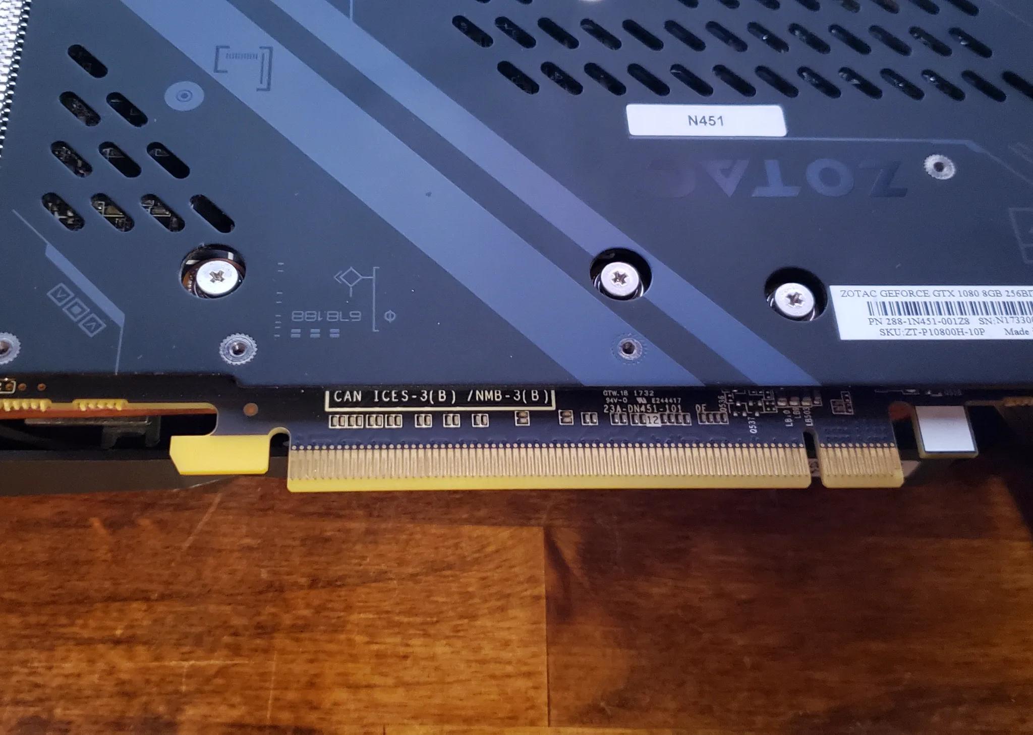Zotac GTX 1080 Mini