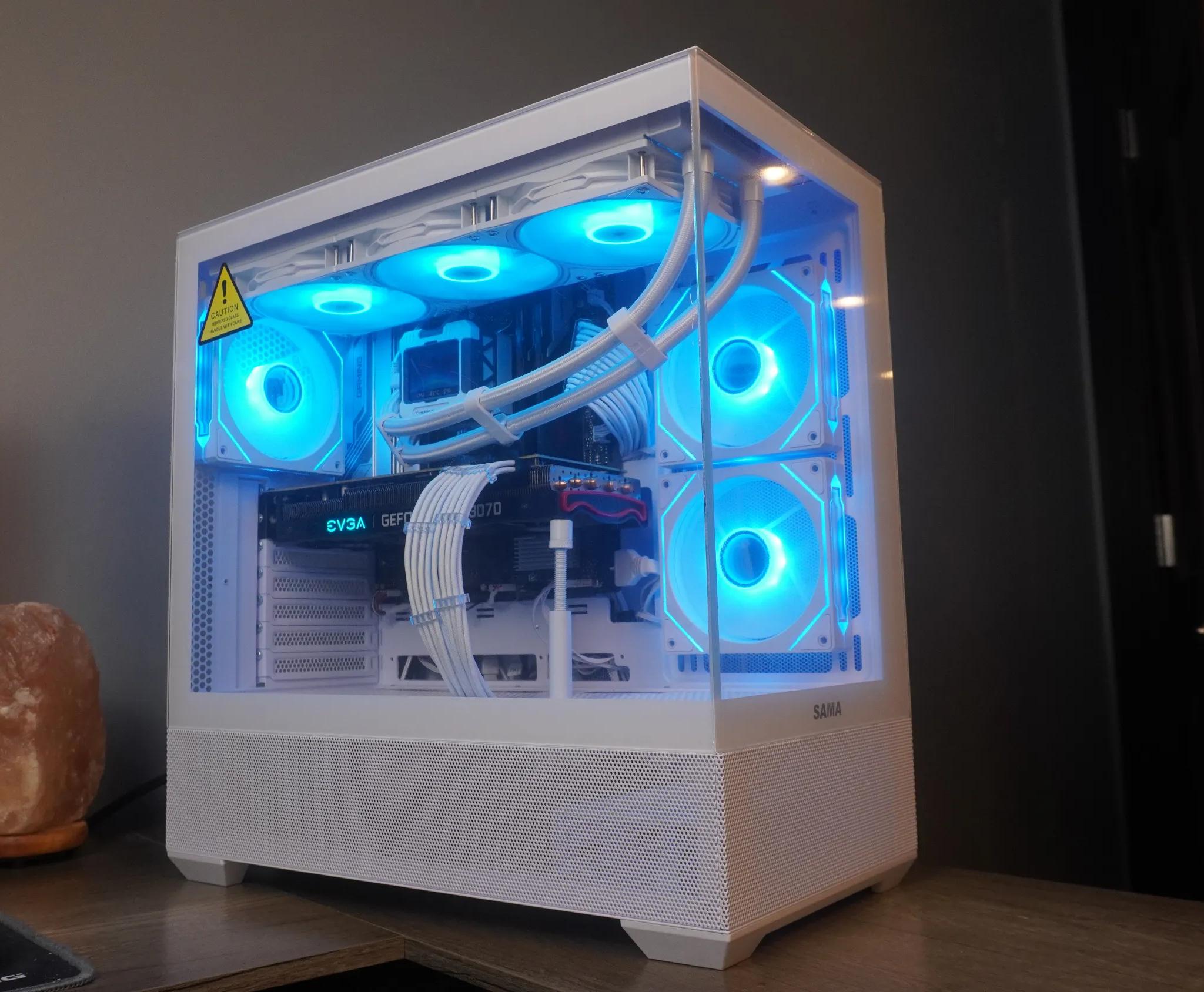 🤍AESTHETIC🤍 UPGRADE-PATH 1440p/4K MACHINE 💚RTX 3070 🧡 Ryzen 5 9600x | 1TB NVME | 32GB...