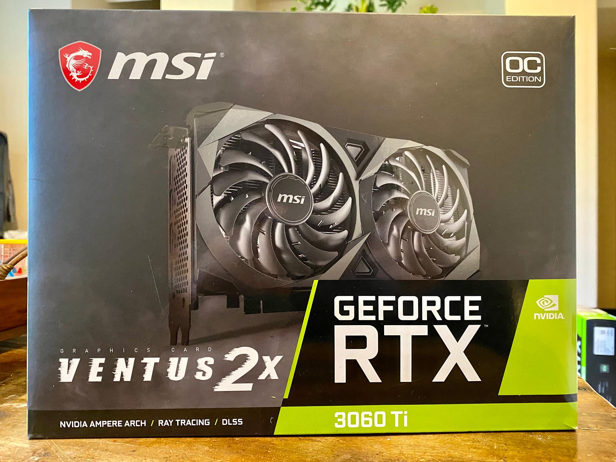 MSI RTX 3060 Ti - VENTUS 2X