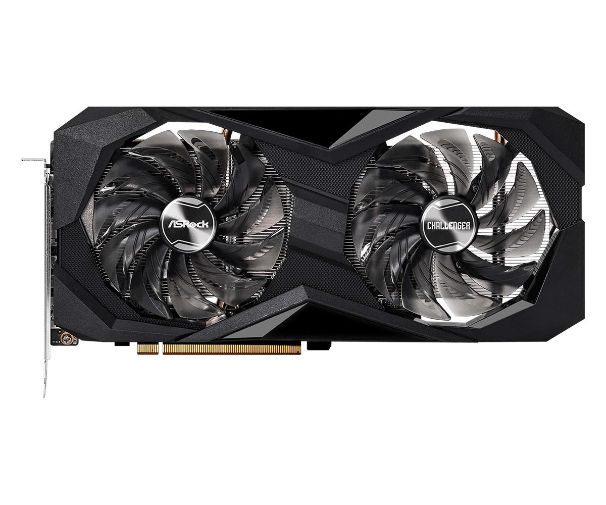 ASRock Video Card RX6600 CLD 8G Radeon RX 6600 Challenger D 8GB GDDR6 128Bit