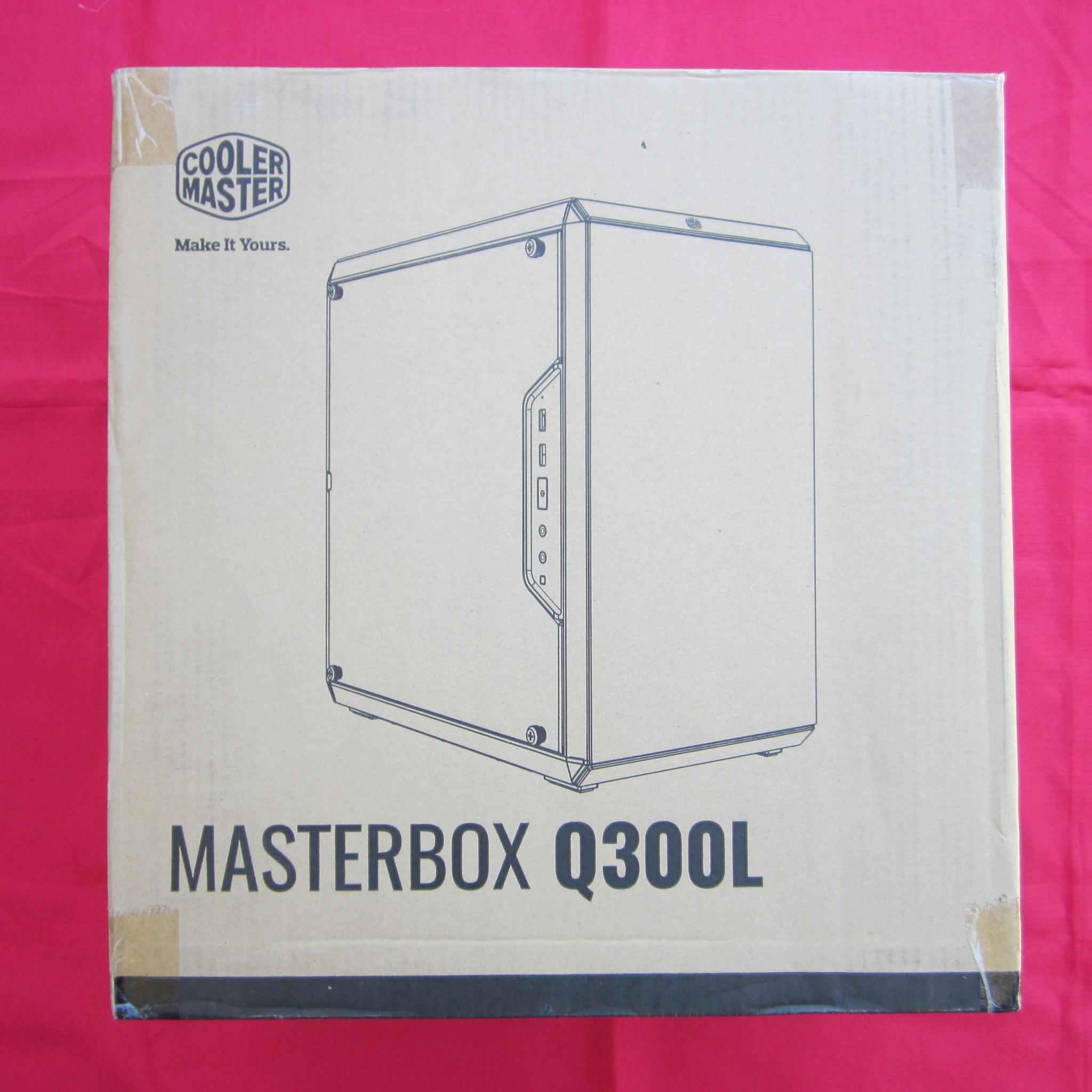 New Cooler Master Q300L Mini Tower Case White