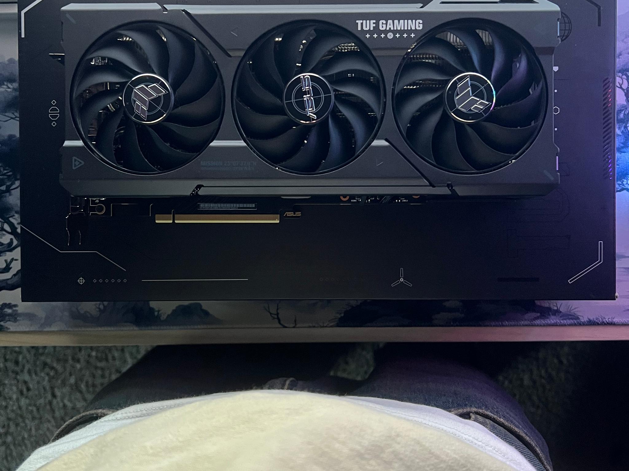ASUS TUF Gaming GeForce RTX 4060 Ti OC 8GB RGB Ray Tracing GPU-Original Box inc.