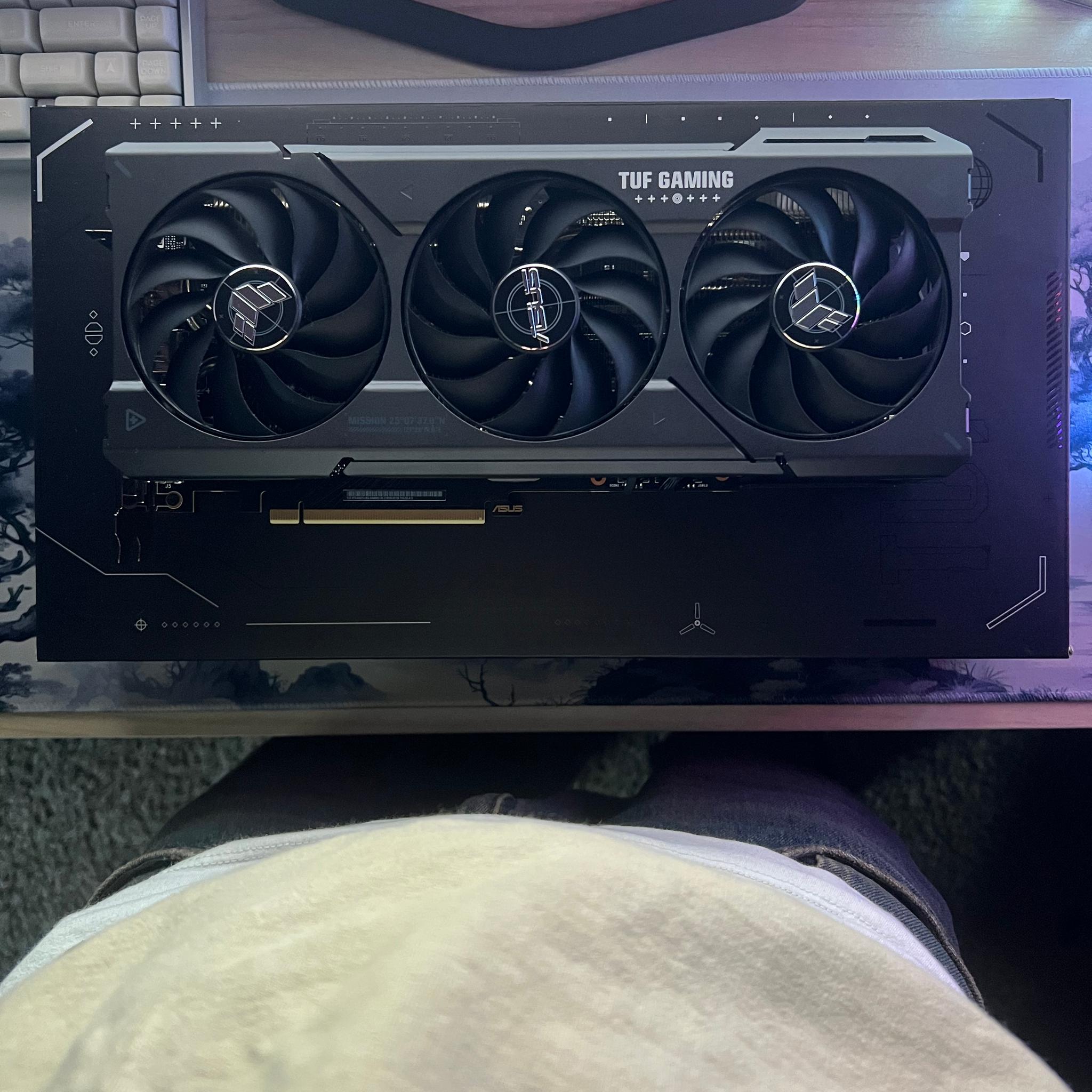 ASUS TUF Gaming GeForce RTX 4060 Ti OC 8GB RGB Ray Tracing GPU-Original Box inc.