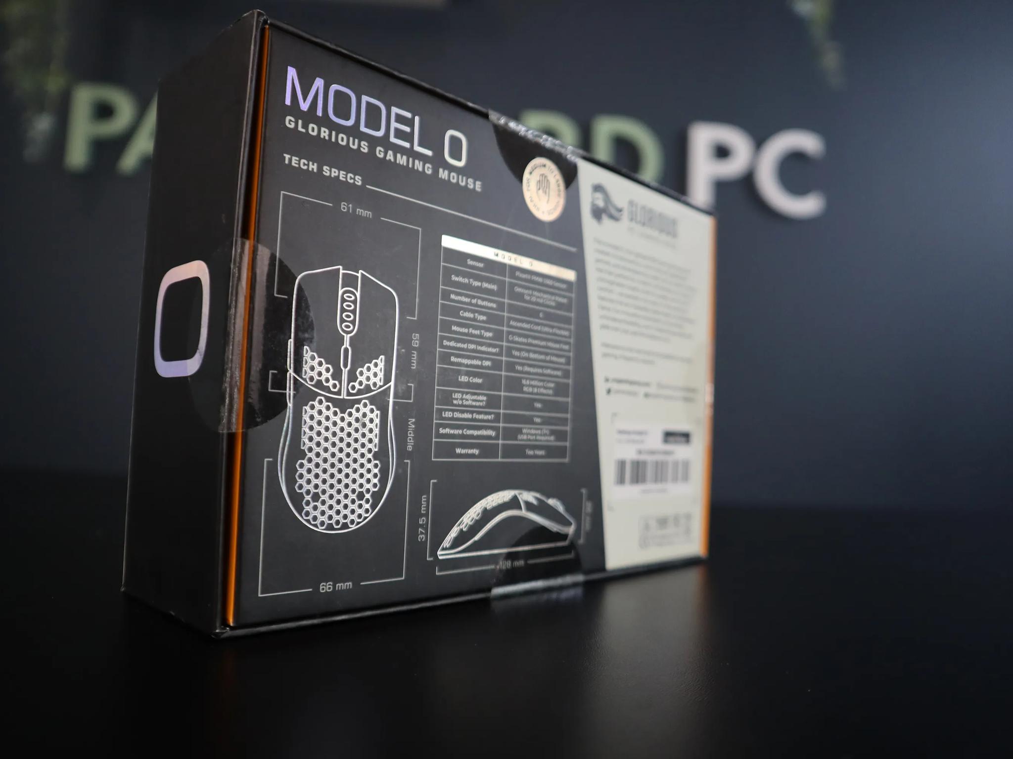 BRAND NEW GLORIOUS MOUSE | MODEL 0 | BLACK | SEALED IN BOX!