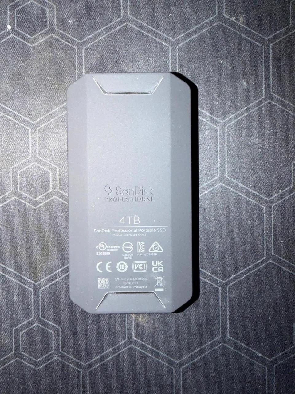 SanDisk Professional 4TB Portable SSD