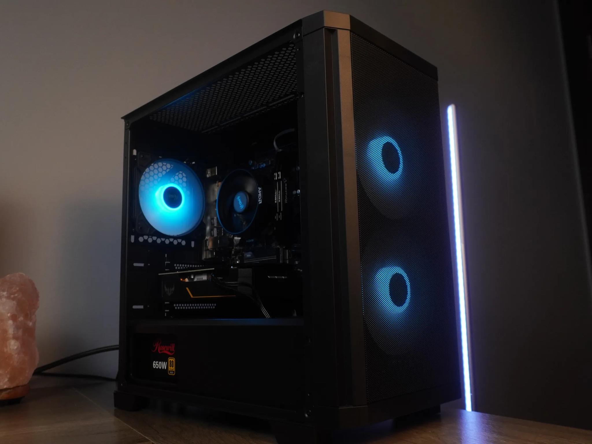 🖤 STEALTH 🖤 1080p GAMING MACHINE 💚GTX 1660 Super 🧡 Ryzen 5 5500 | 32GB | 1TB | WIFI