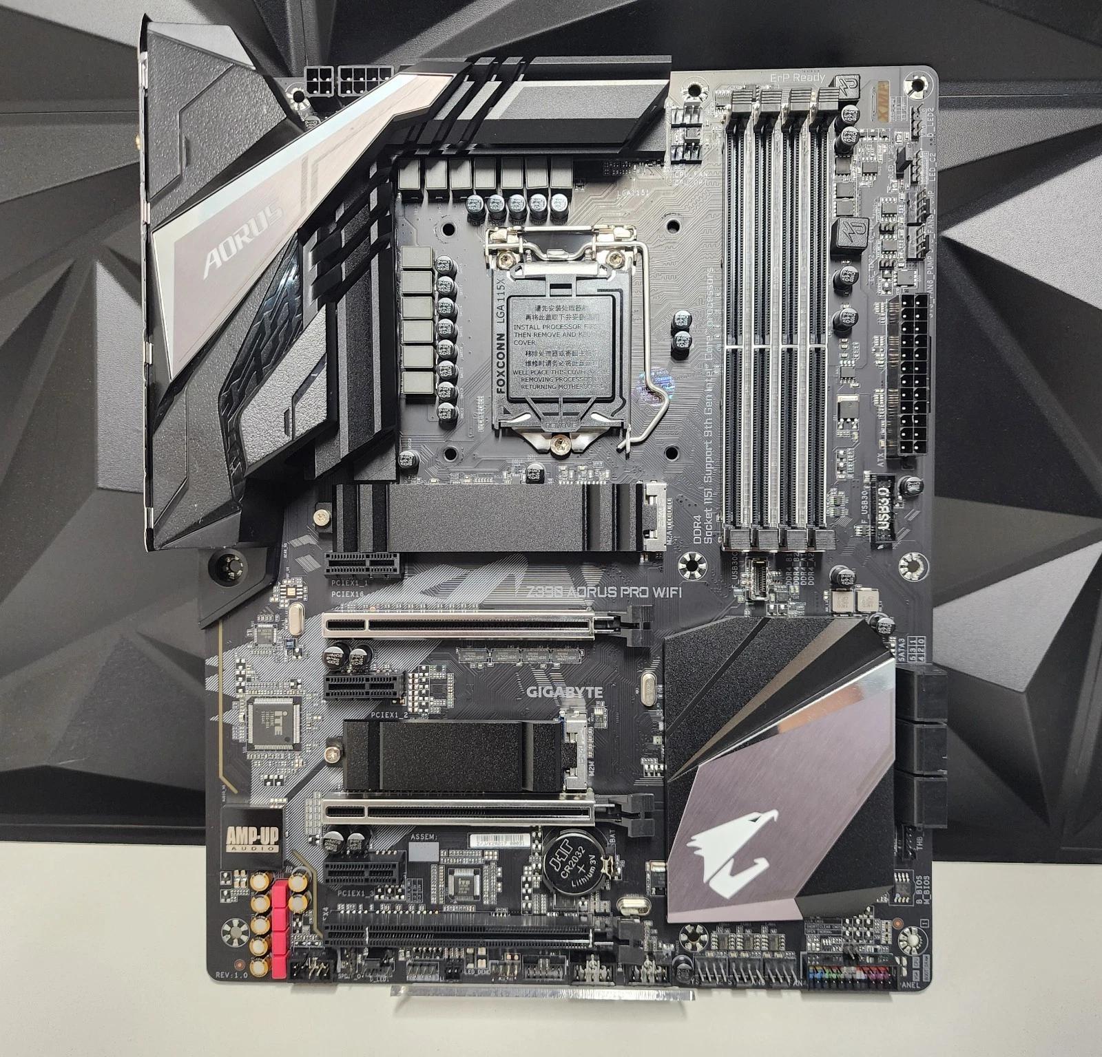 UPDATED BIOS GIGABYTE Z390 AORUS PRO WIFI DDR4 LGA 1151 ATX MOTHERBOARD