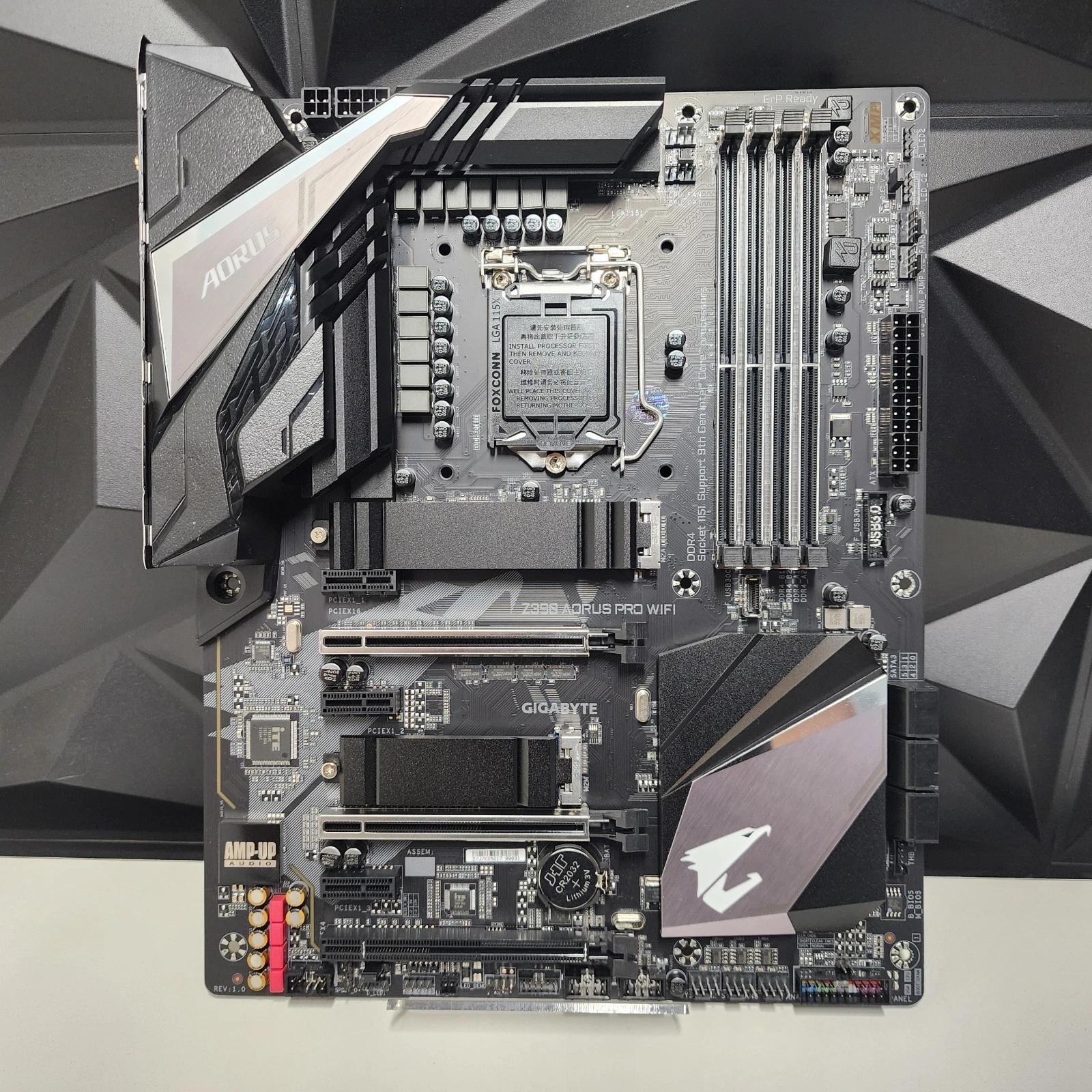 UPDATED BIOS GIGABYTE Z390 AORUS PRO WIFI DDR4 LGA 1151 ATX MOTHERBOARD