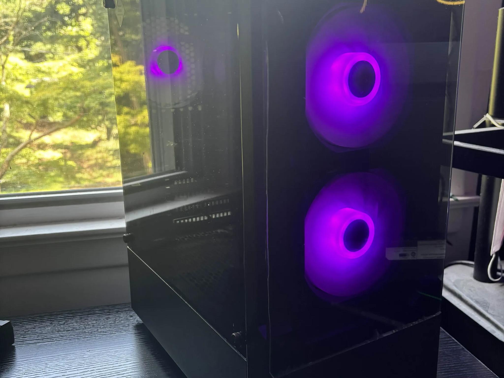 GAMING PC i5 16GB NVIDIA GTX 1650 RGB Lighting RGB Fans Computer