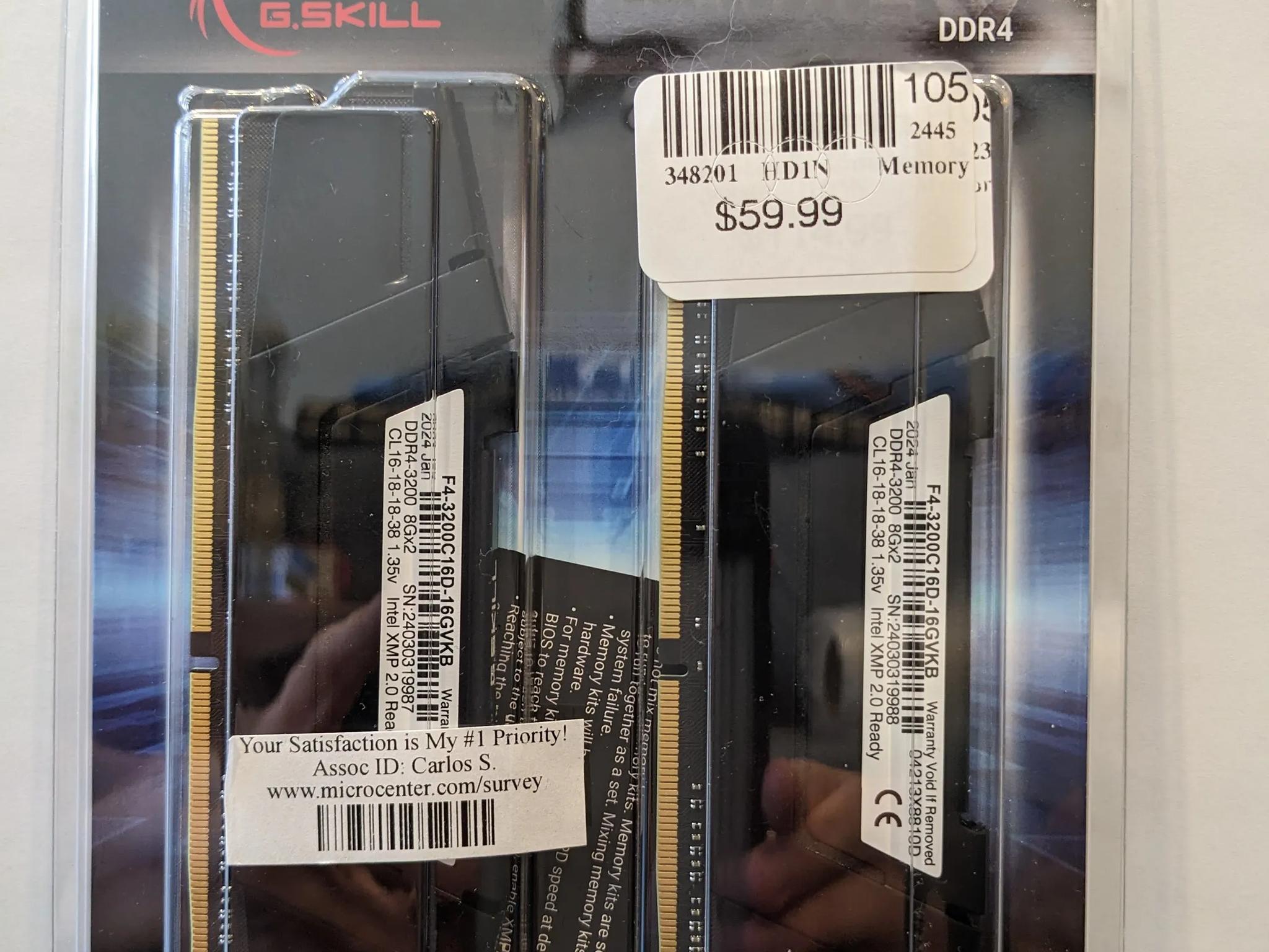 Ryzen 5 5600X + MSI B450 Tomahawk Motherboard + 32GB DDR4 RAM (2 kits of 16GB (8GBx2))
