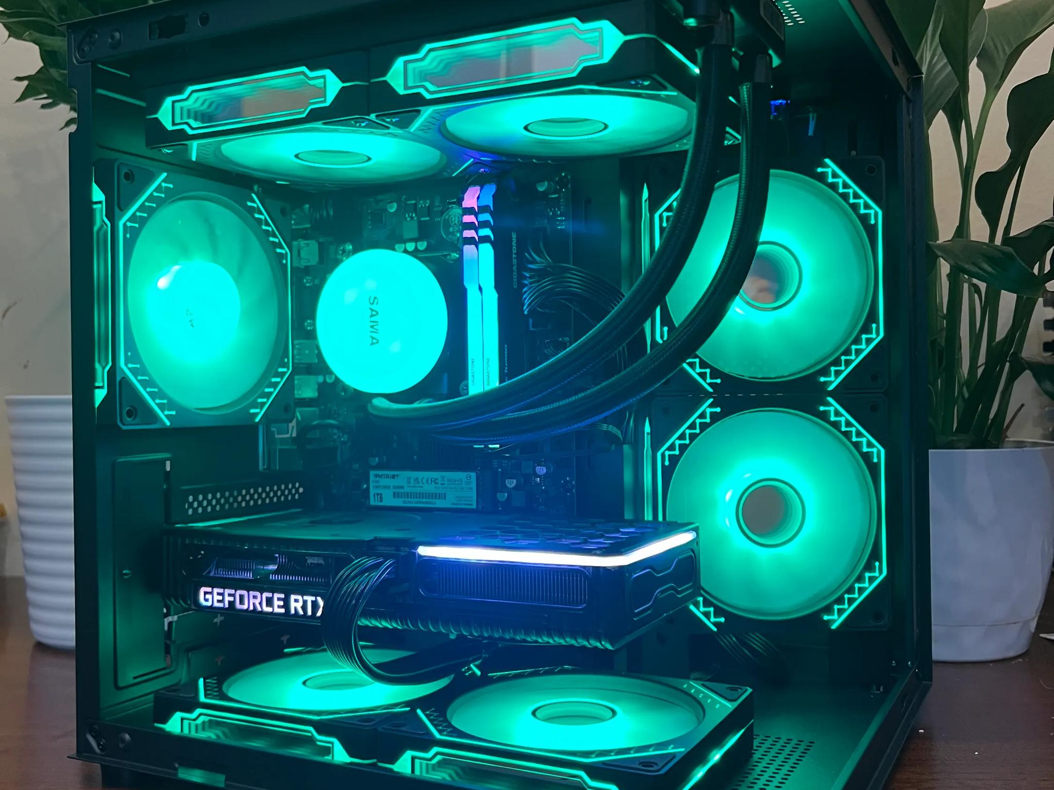 Water Cooled Gaming PC Intel I7, Nvidia RTX 3060 ti 8gb, 2TB Storage, 32GB RAM, WINDOWS 11 Pro
