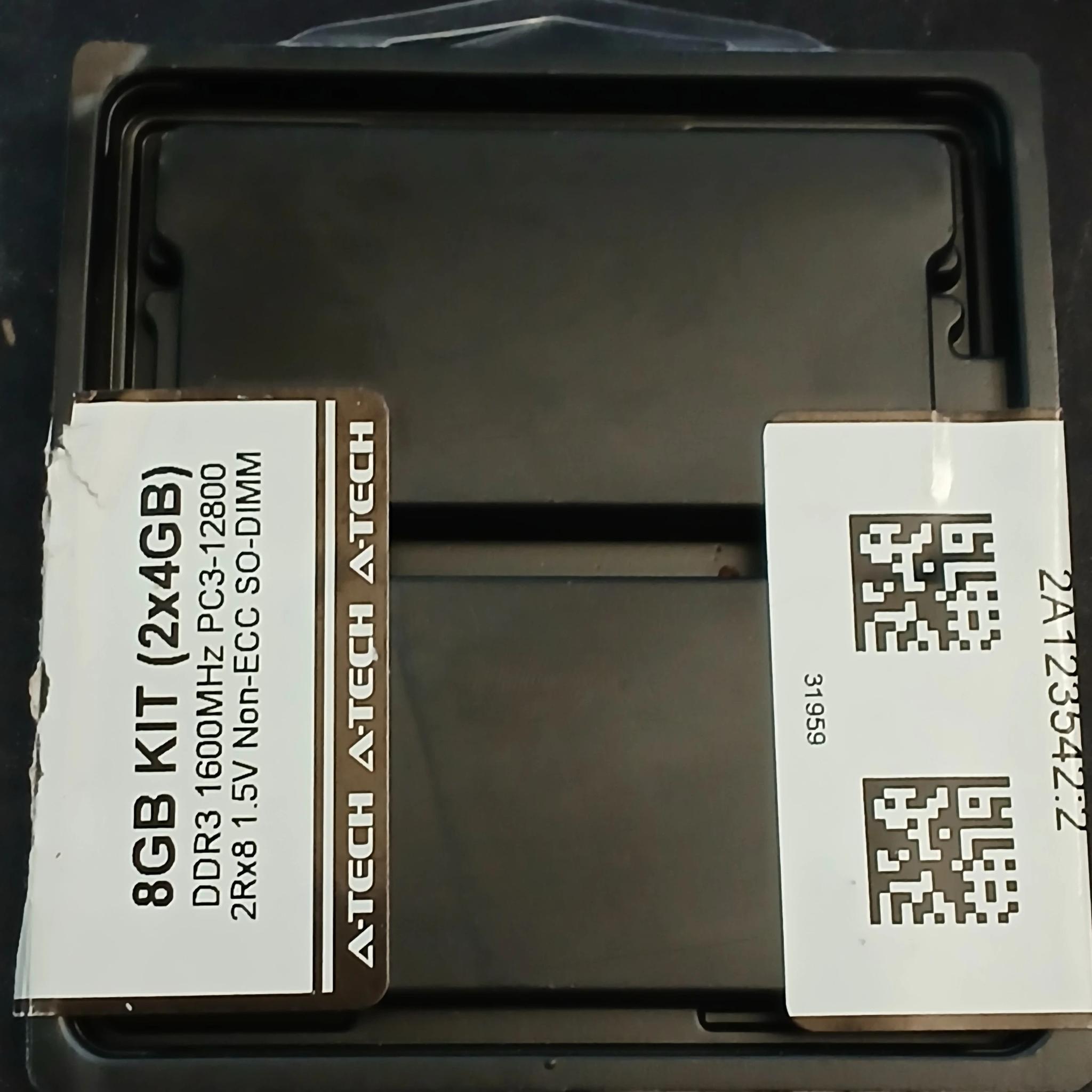 4GB Kit PC3-10600 Laptop SODIMM DDR3 1333 MHz  204-Pin Notebook Memory RAM 4G