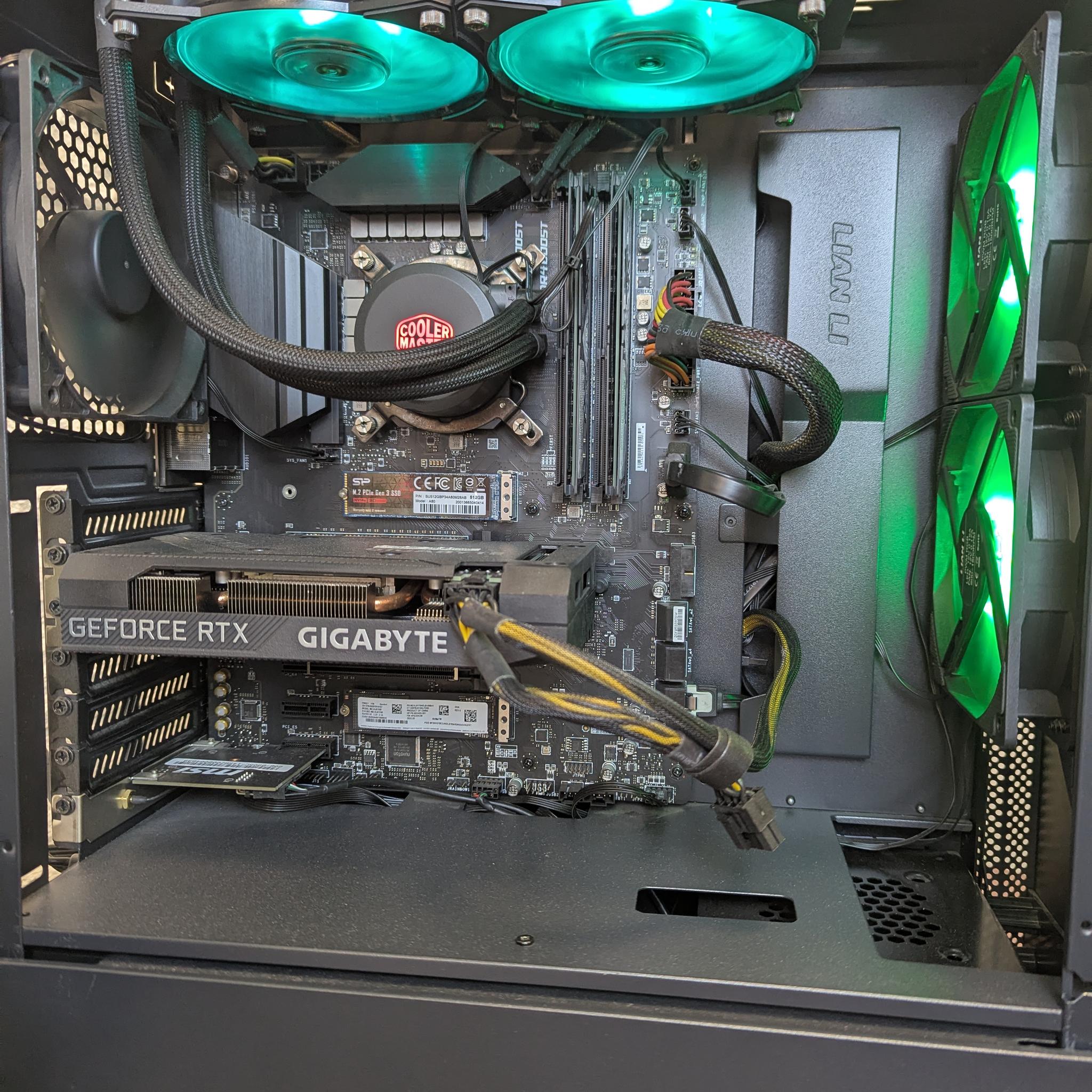 i7-10700K | GIGABYTE Geforce 3060 8GB | 32GB DDR4 | 1.5 TB NVMe Storage
