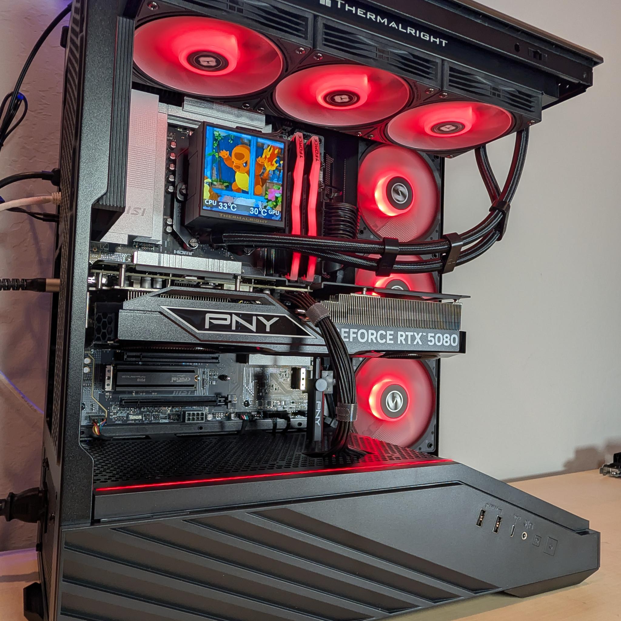 GeForce RTX 5080 Custom Gaming PC - Ryzen 7 9850X3D, 32GB RAM