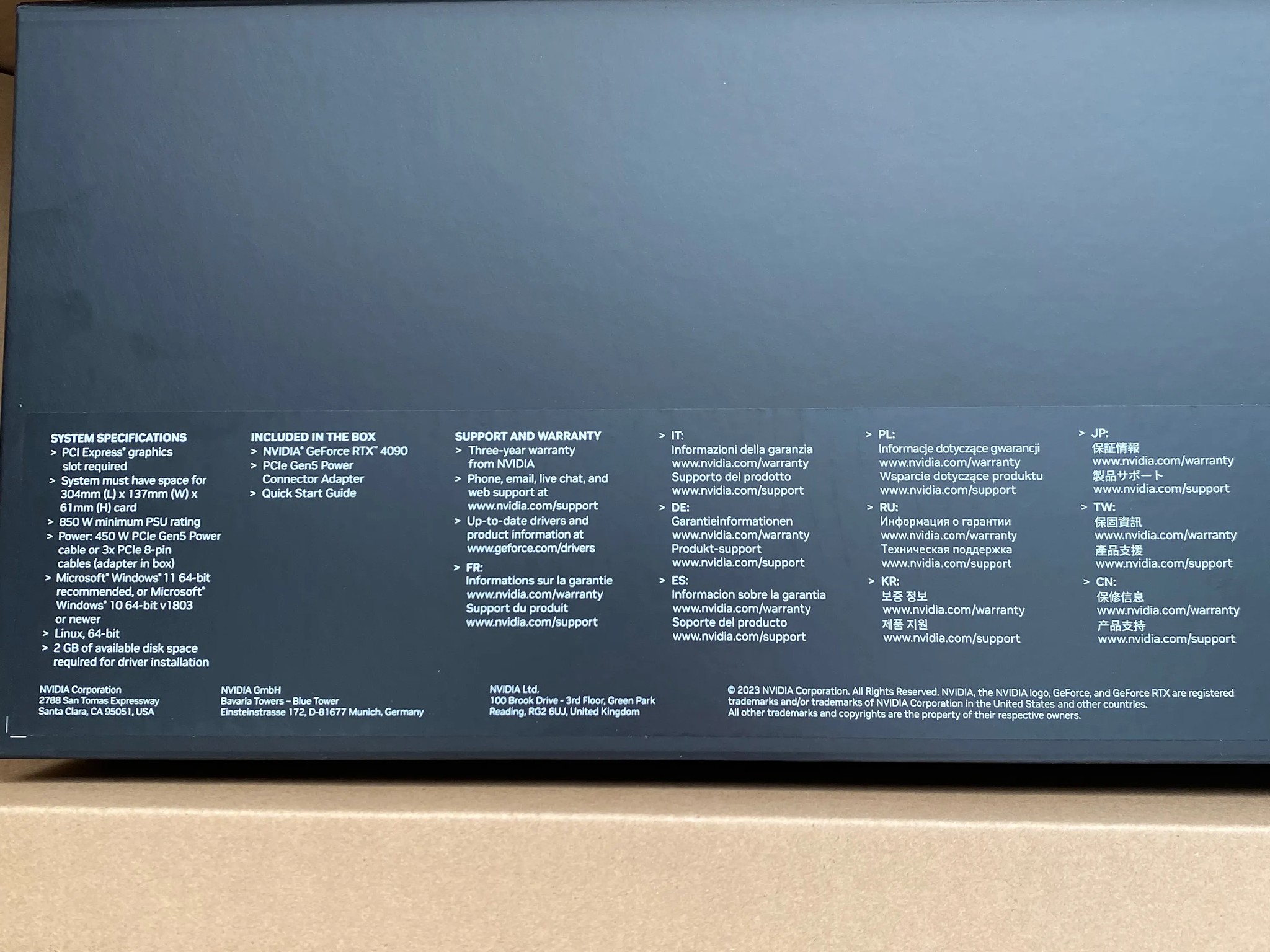 NVIDIA GeForce RTX 4090 Founders Edition 24GB GDDR6X Graphics Card